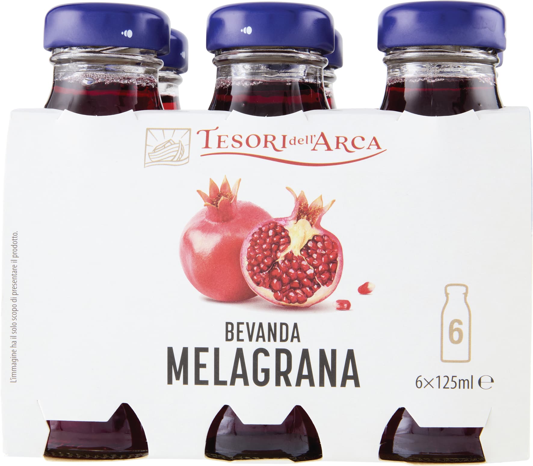 TESORI DELL'ARCA Bevanda Melagrana 6 x 125 ml – immagine 2