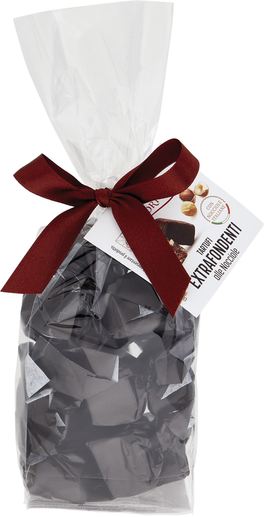 TESORI DELL'ARCA Tartufi Extrafondenti alle Nocciole 150 g – immagine 2