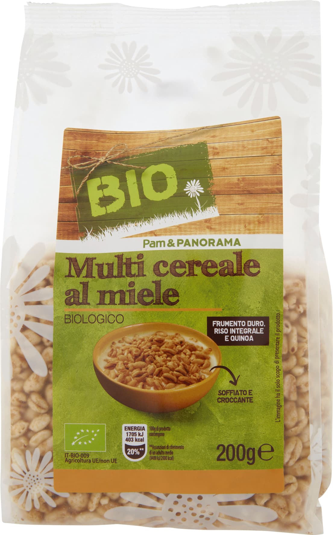 BIO Multi cereale al miele Biologico 200 g – immagine 2