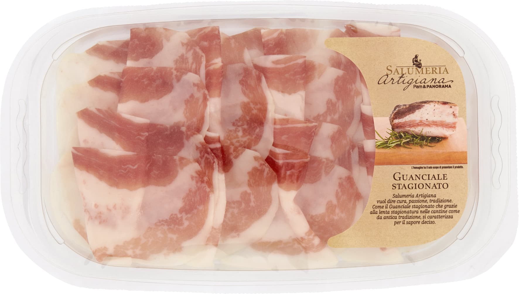 Salumeria Artigiana Guanciale Stagionato 80 g – immagine 2
