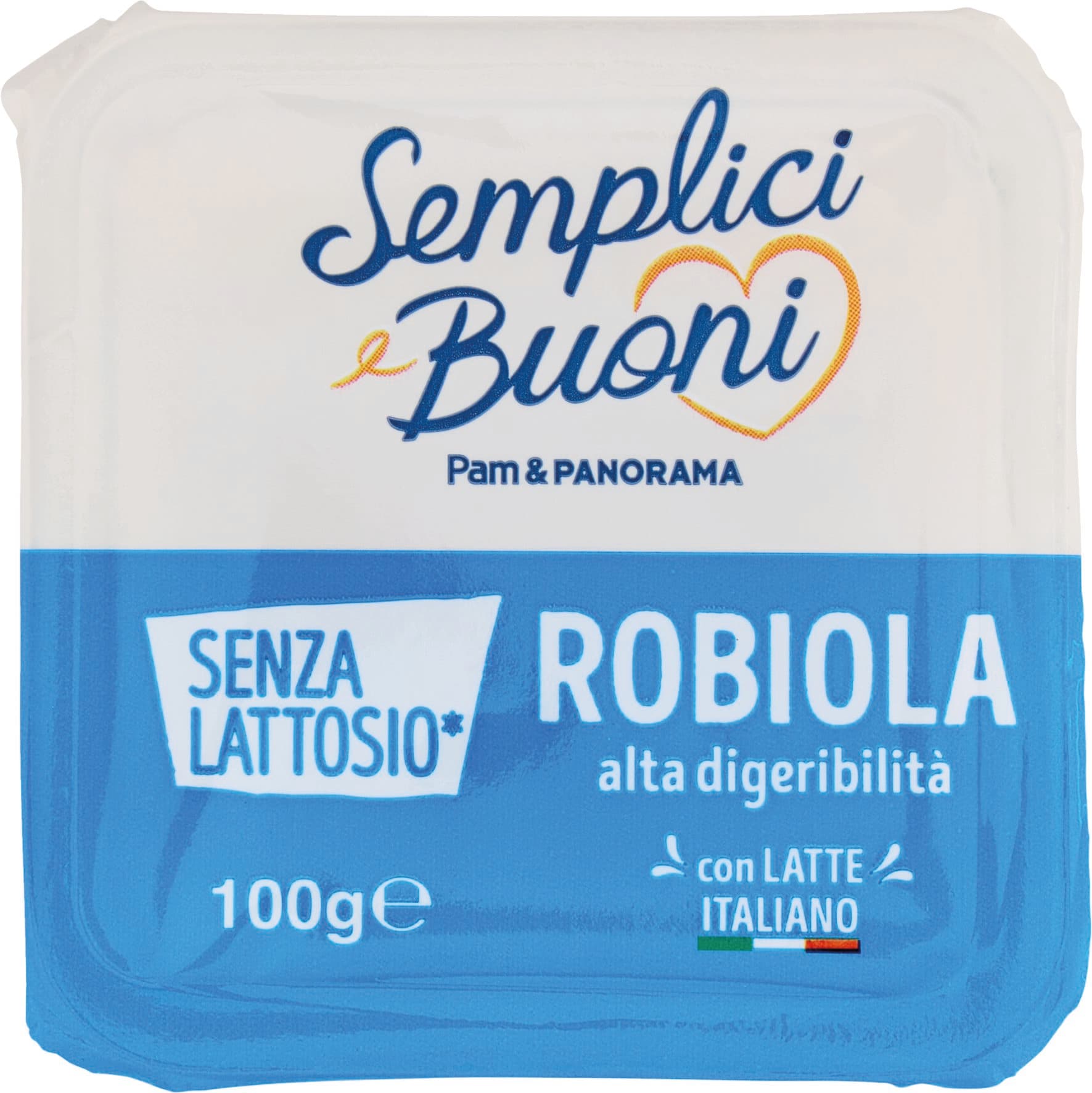SEMPLICI E BUONI Senza Lattosio Robiola alta digeribilità 100 g – immagine 2