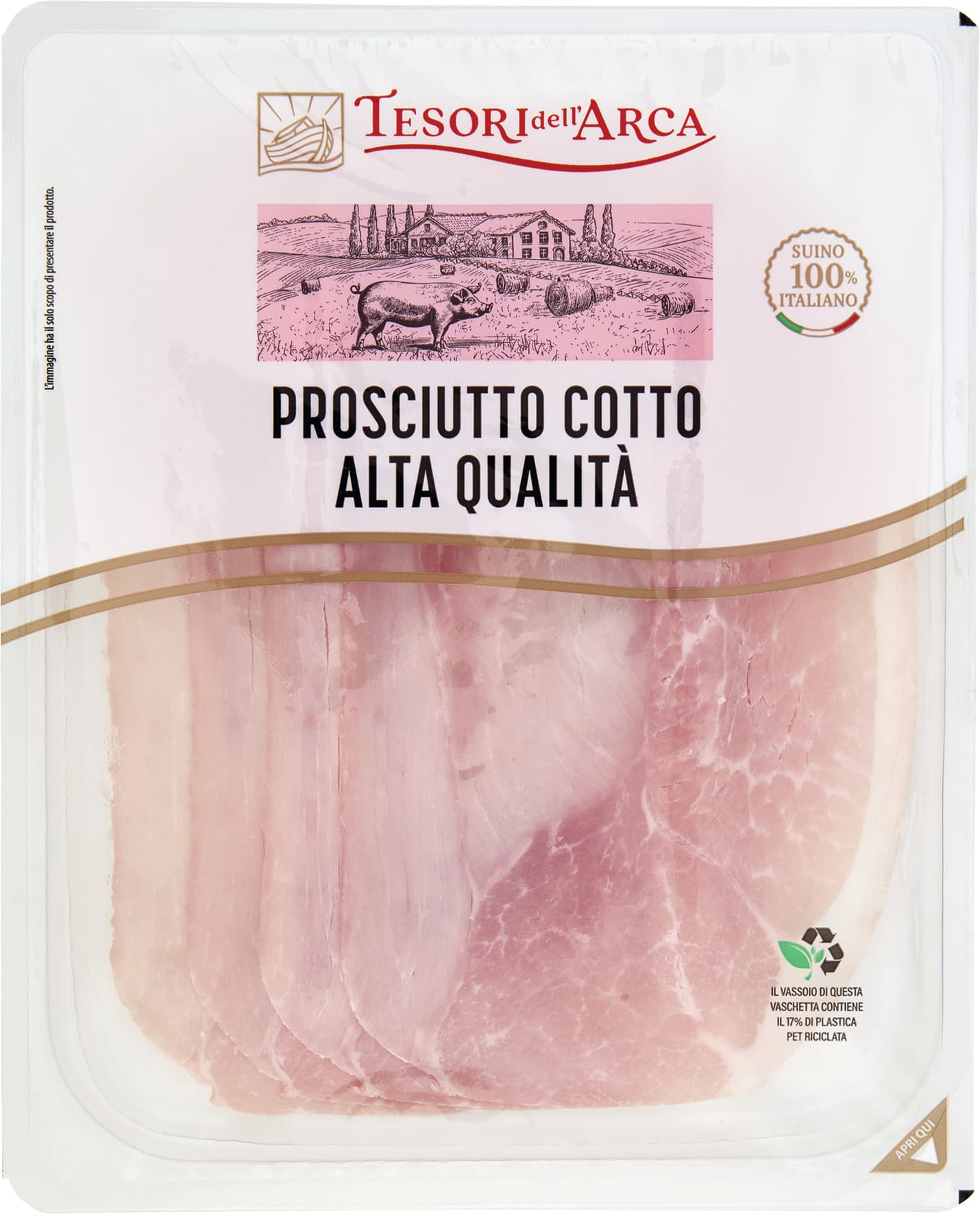 Prosciutto cotto alta qualita nazionale – immagine 2