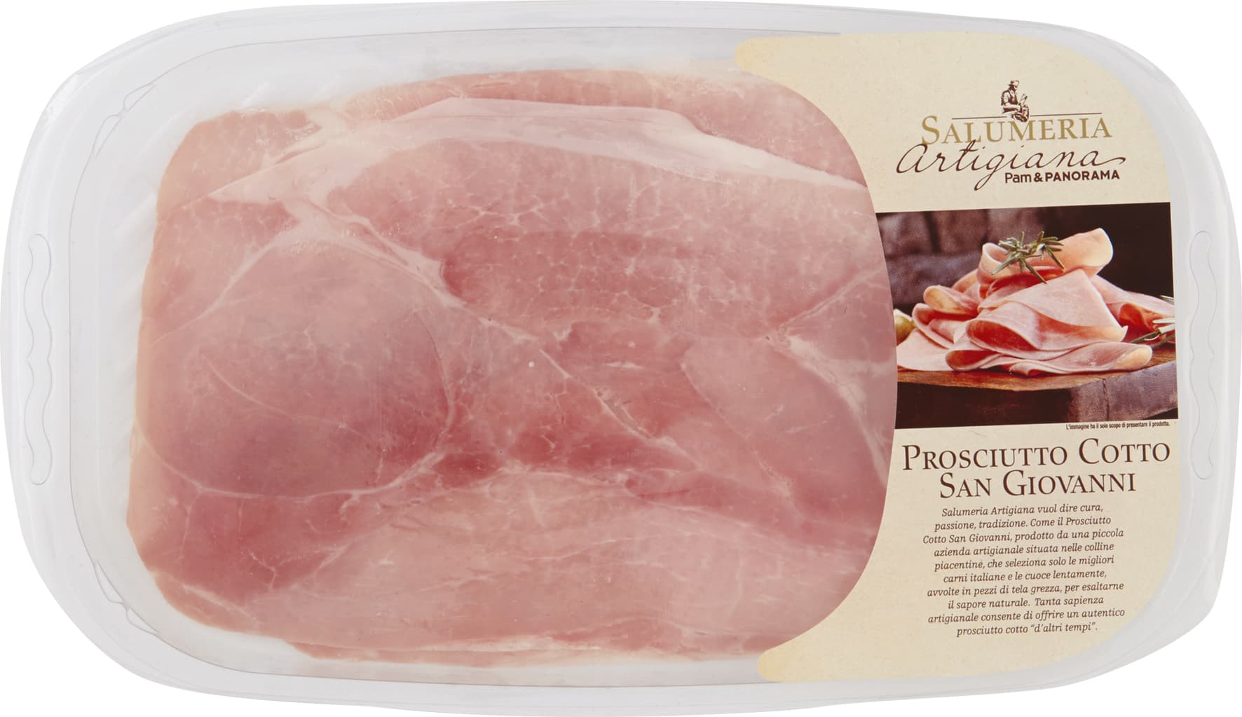 Salumeria Artigiana Prosciutto Cotto San Giovanni 110 g – immagine 2