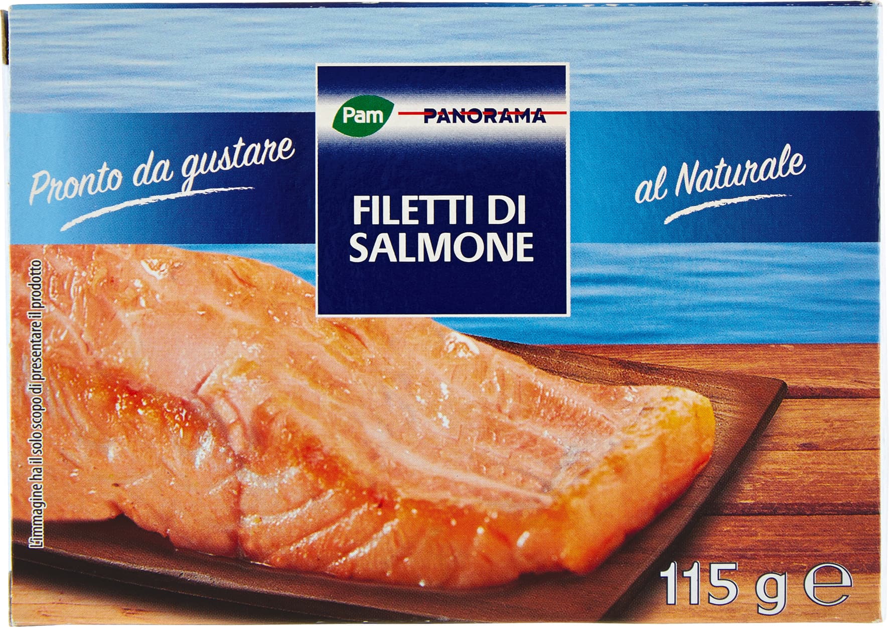 PAM PANORAMA Filetti di Salmone al Naturale 115 g – immagine 2