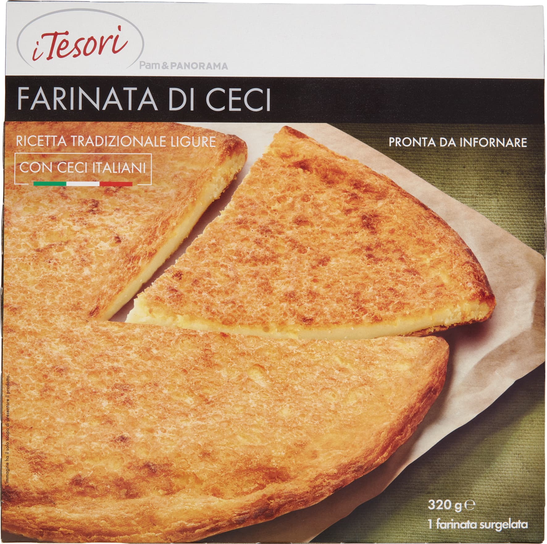 I TESORI Farinata di Ceci surgelata 320 g – immagine 2