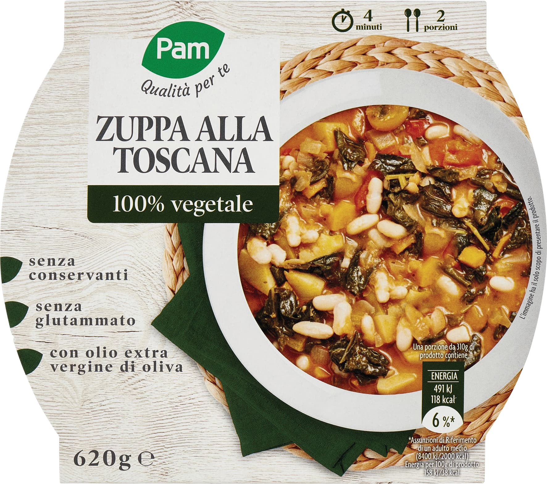 I TESORI Vellutata Zucca e Carote 620 g – immagine 2