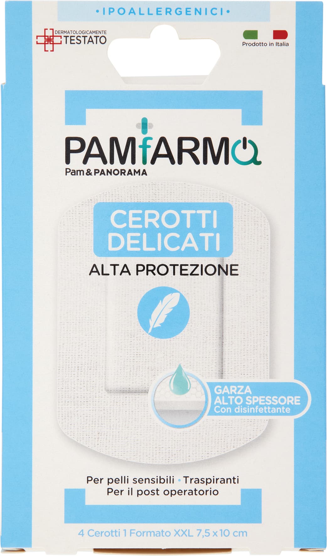 PAM PANORAMA Cerotti Delicati 2 Formati Grandi 4 pz – immagine 2