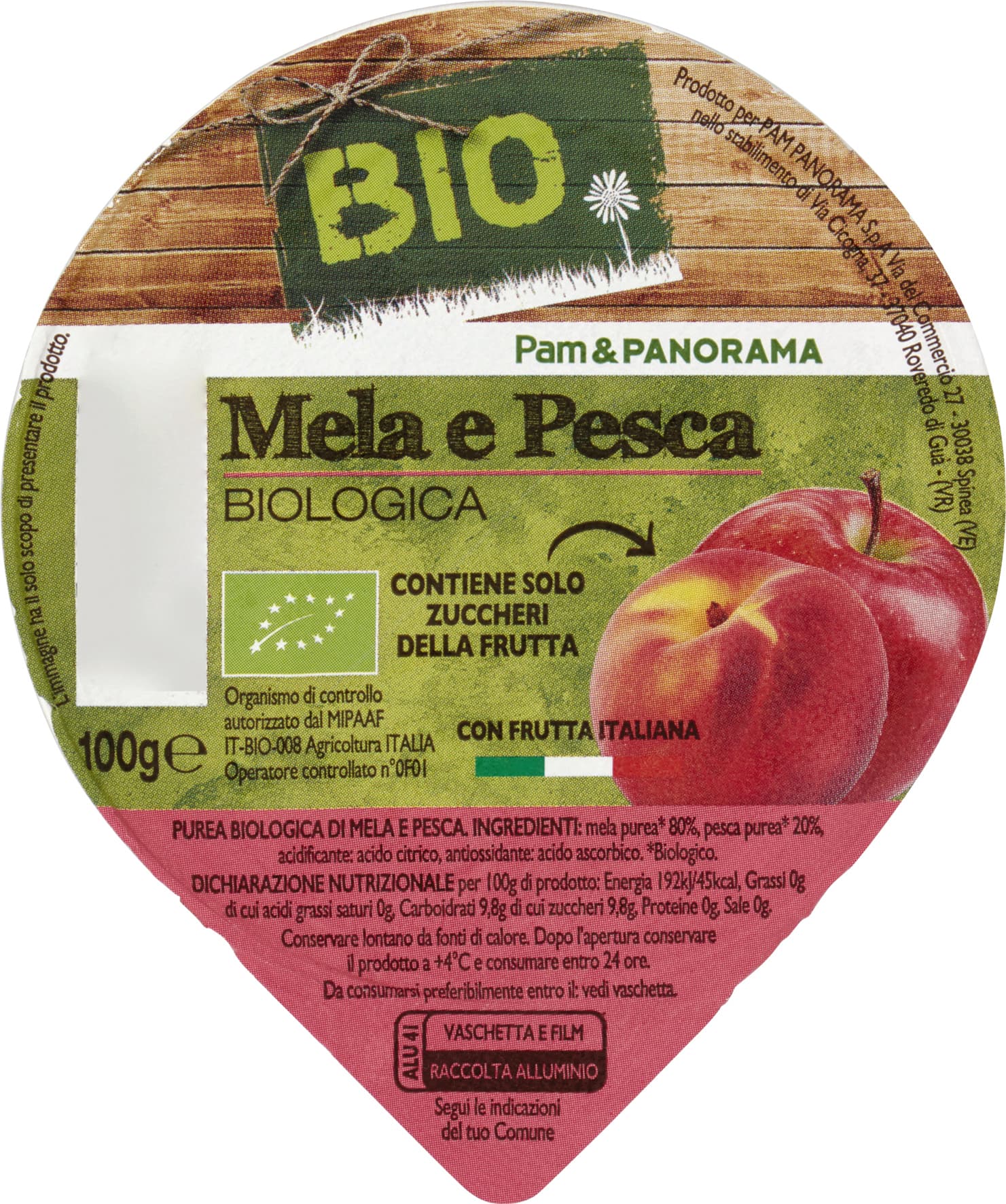 BIO Mela e Pesca Biologica 100 g – immagine 2