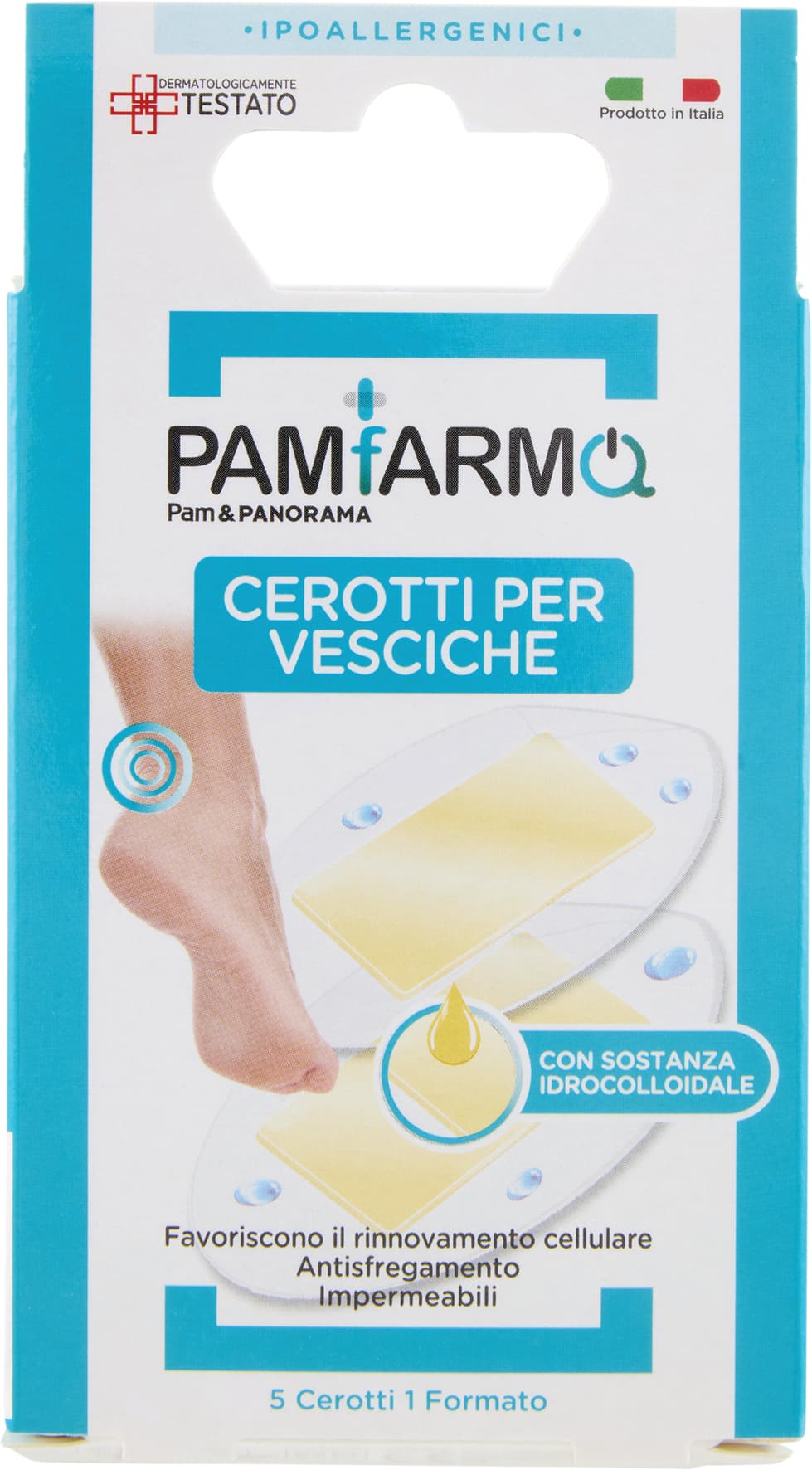 PAM PANORAMA Cerotti per Vesciche 1 Formato 5 pz – immagine 2