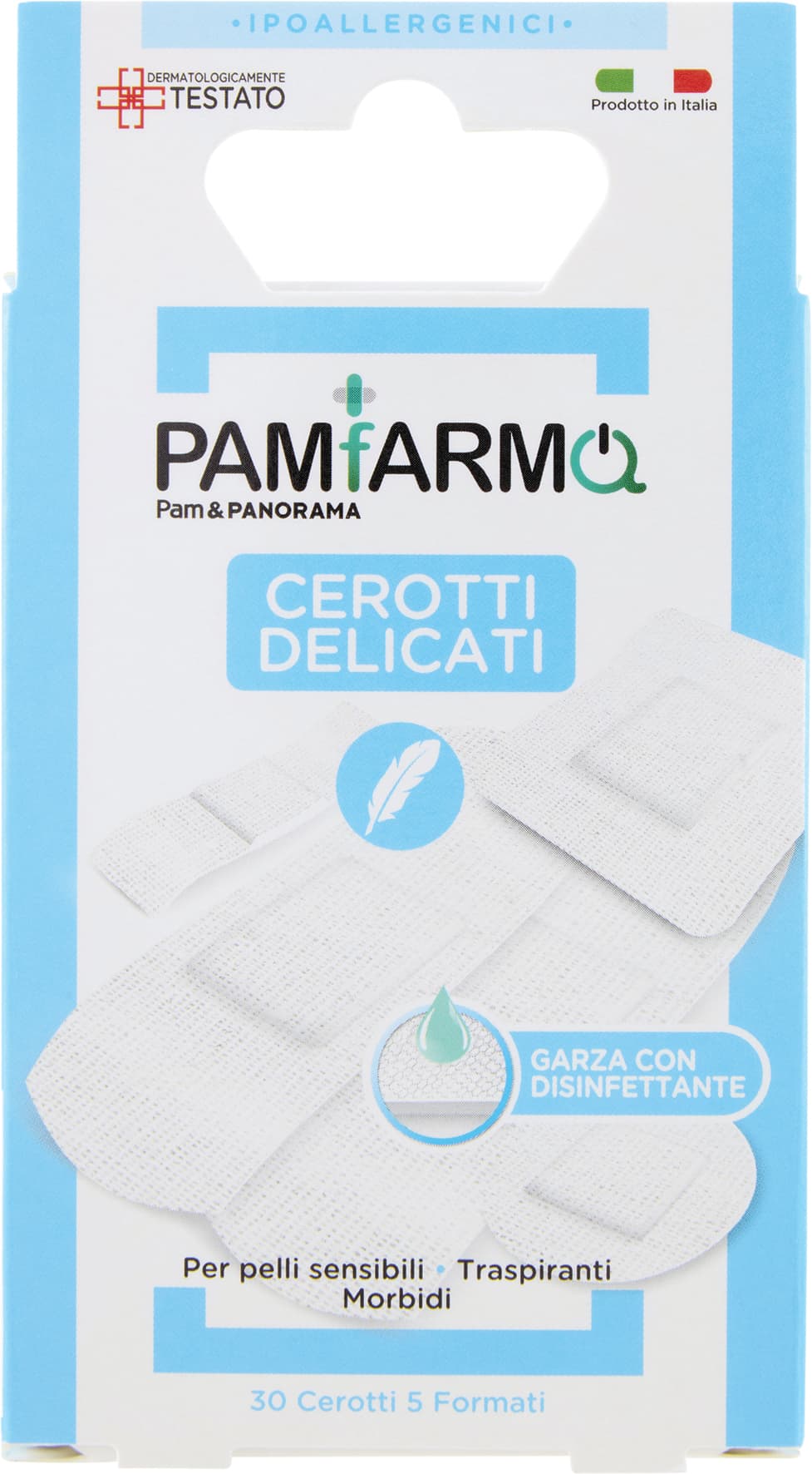 PAM PANORAMA Cerotti Delicati 5 Formati 30 pz – immagine 2