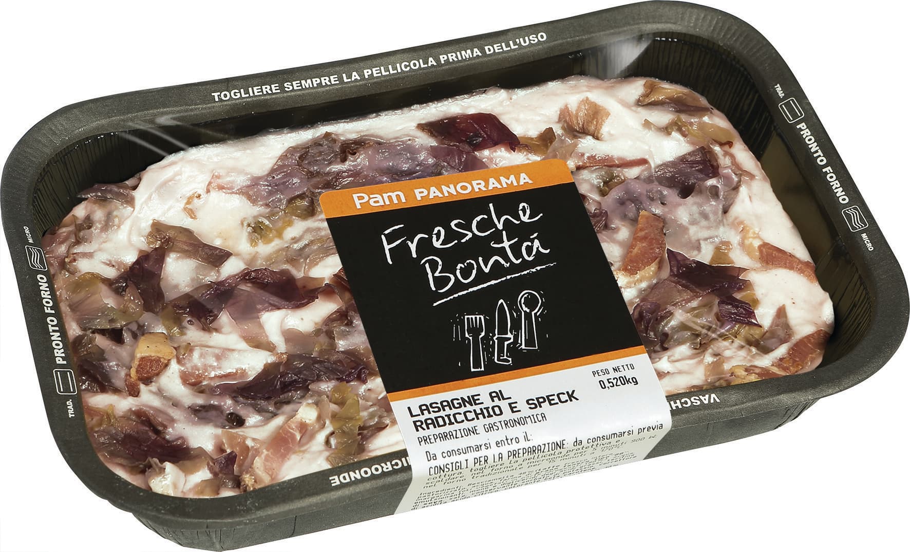 Lasagne radicchio speck fresch bonta – immagine 2