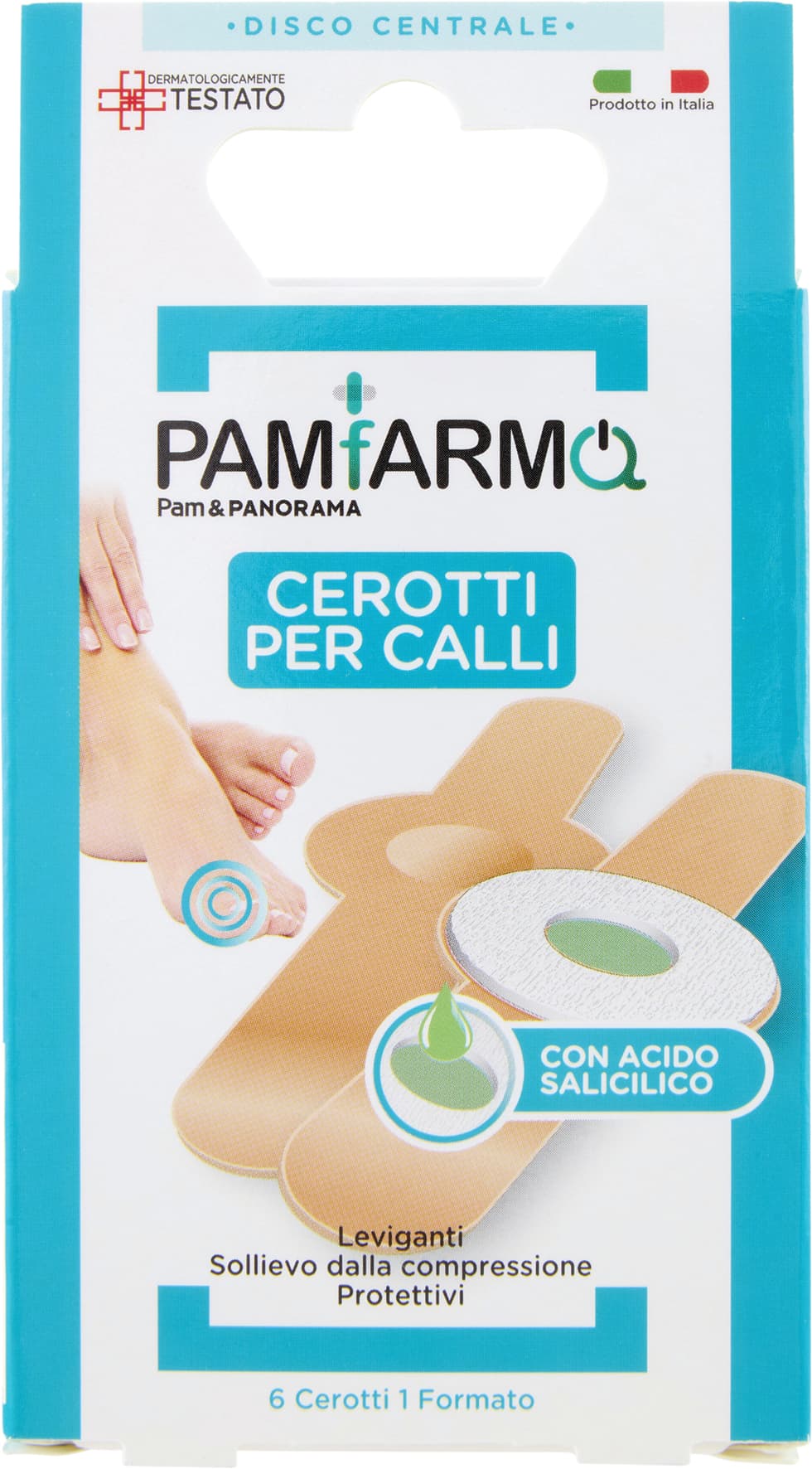 PAM PANORAMA Cerotti per Calli 1 Formato Ø 8 mm int. Ø 20 mm est. 6 pz – immagine 2