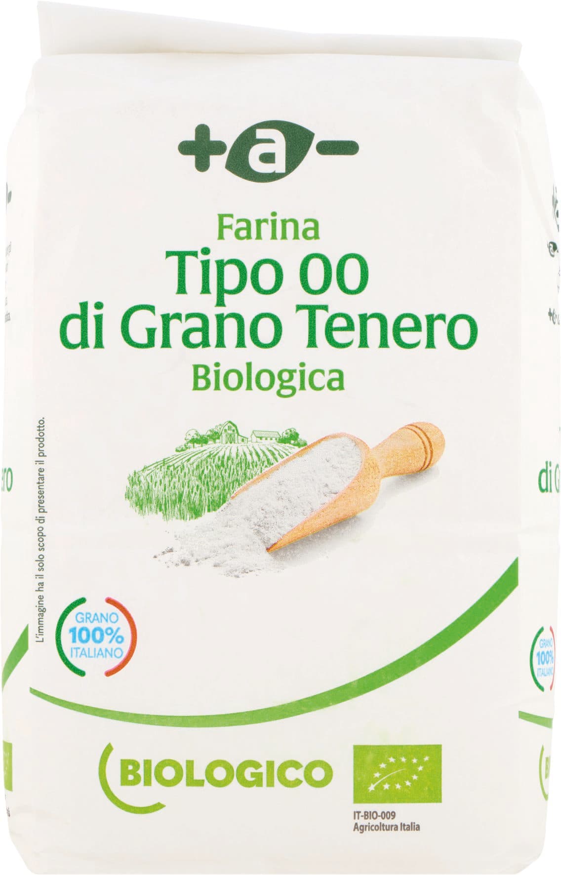 +a- Farina Tipo 00 di Grano Tenero Biologica 1 kg – immagine 2