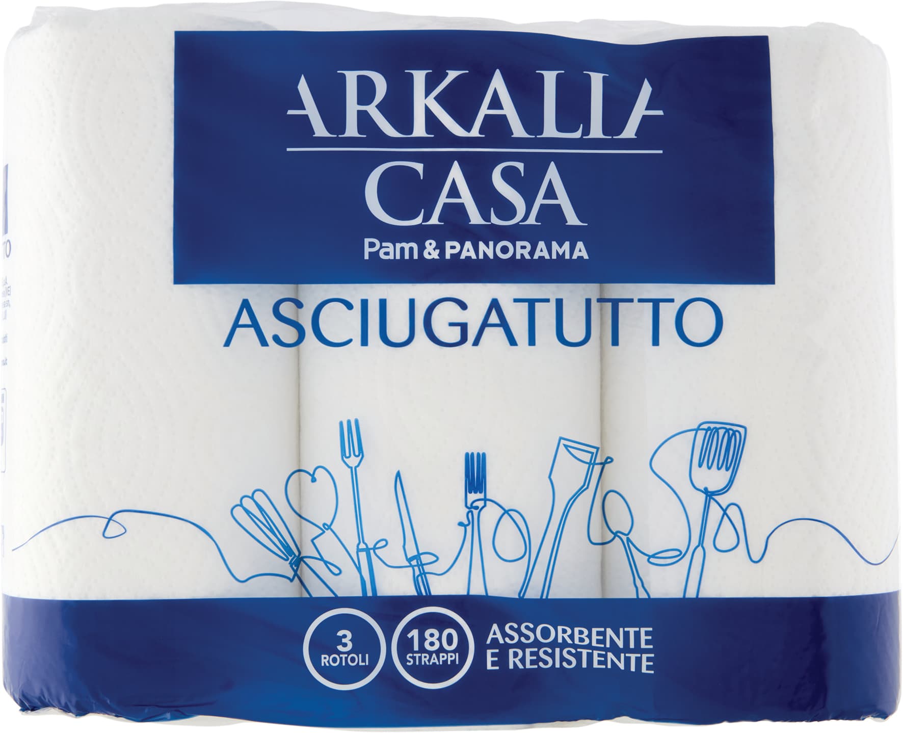 PAM Qualità per te Asciugatutto 2 Veli 3 Rotoli – immagine 2