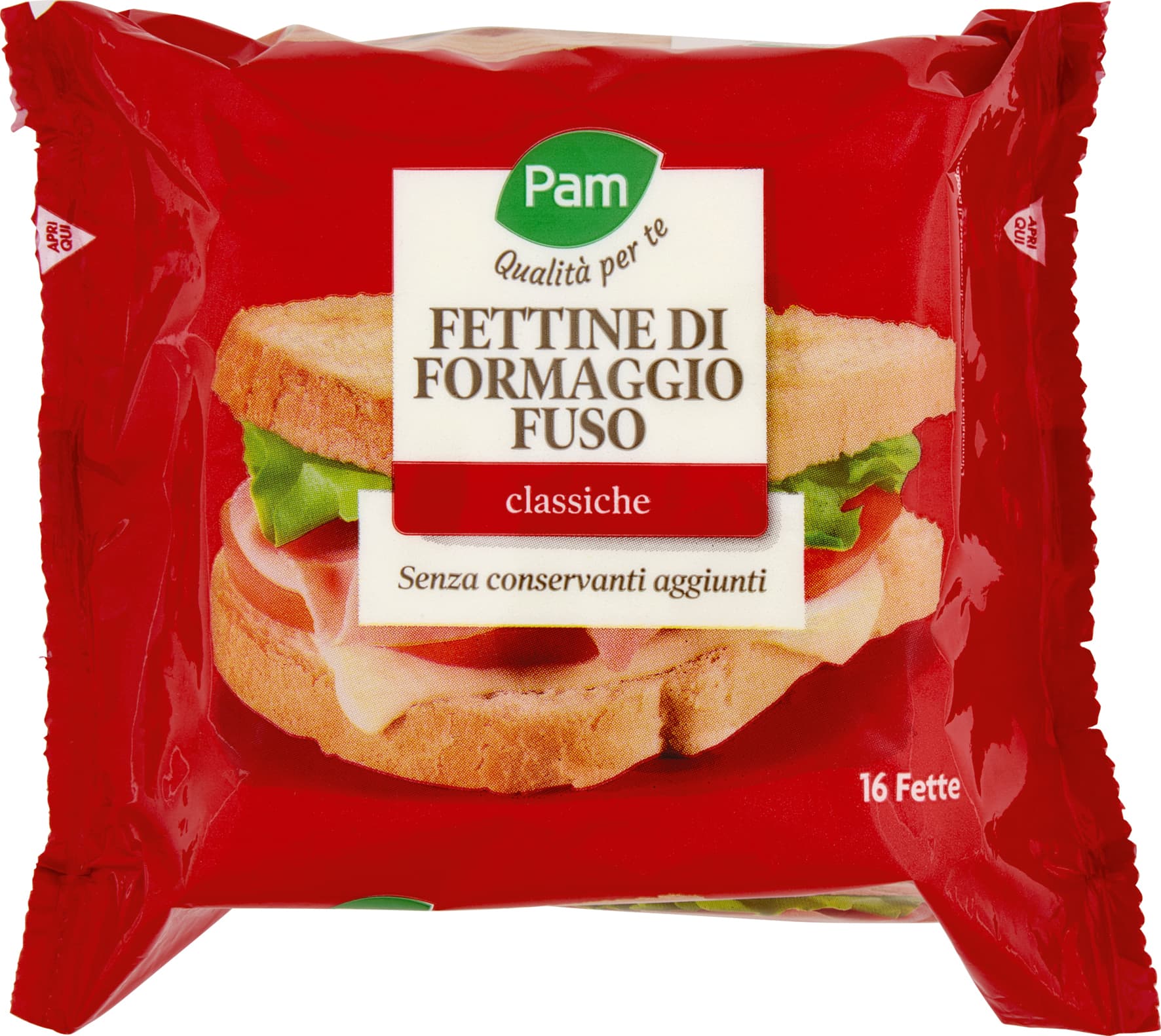 PAM PANORAMA Fettine Formaggio Fuso 16 pezzi 400 g – immagine 2