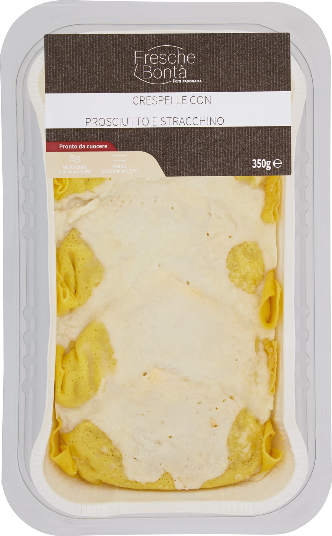 FRESCHE BONTA' Crespelle Prosciutto Cotto e Stracchino 350 g – immagine 2