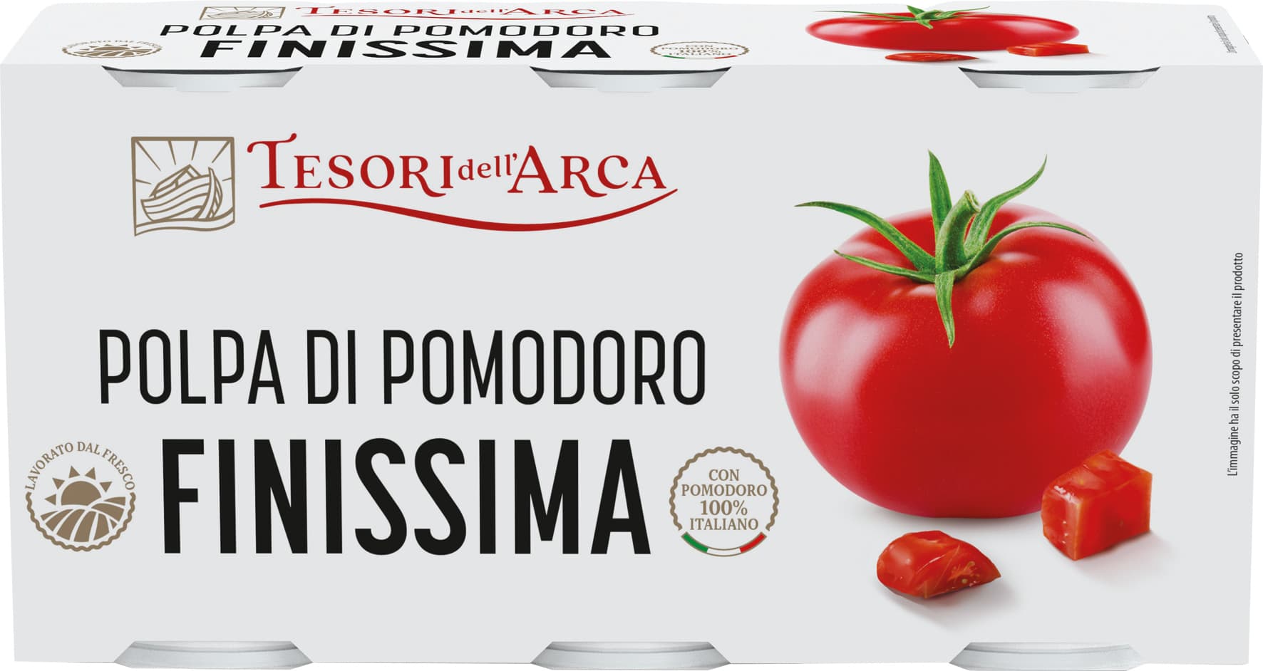 Polpa di pomodoro finissima g400x3 – immagine 2