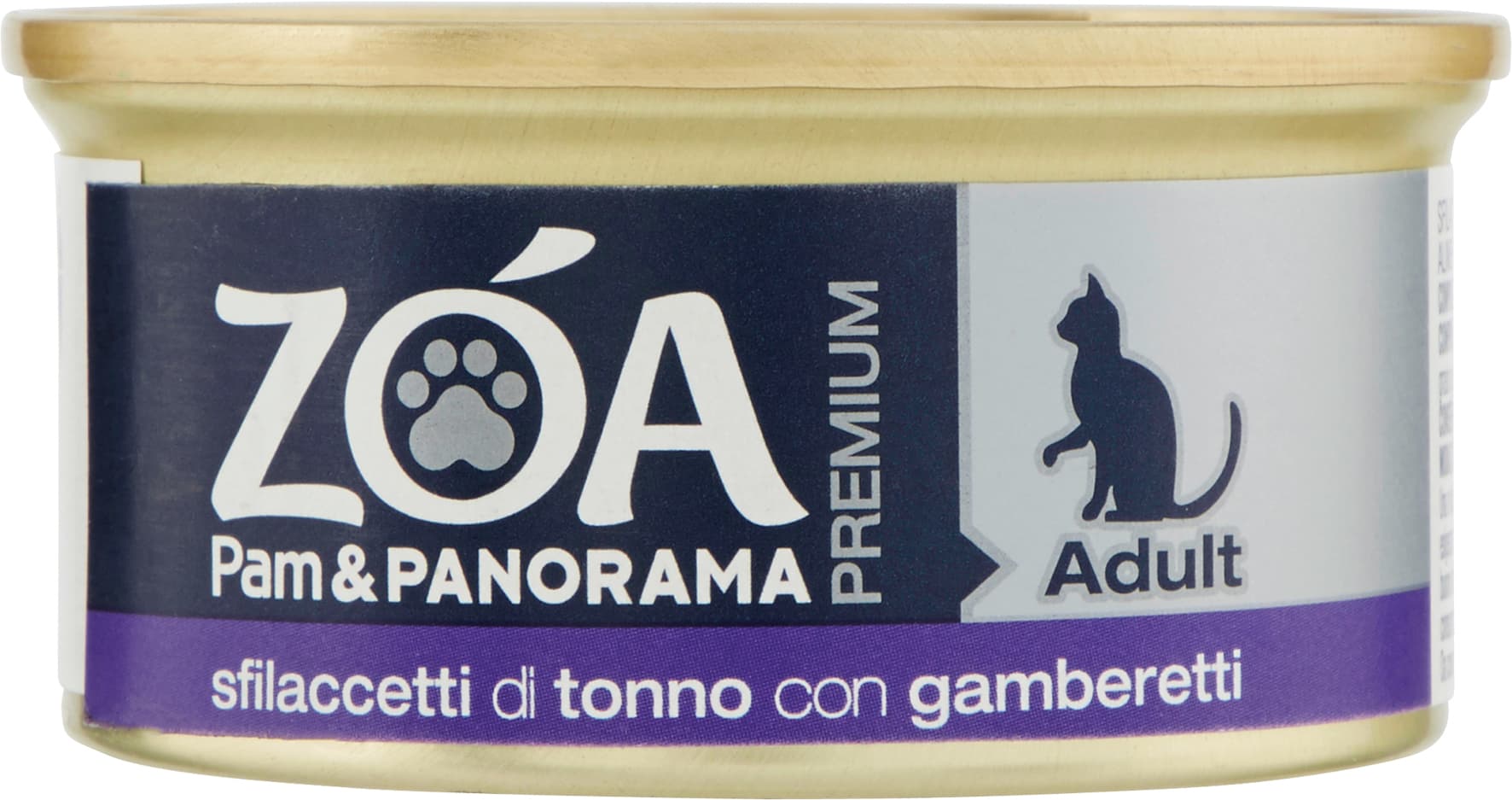 ZOA PREMIUM Adult sfilaccetti di tonno con gamberetti 70 g – immagine 2