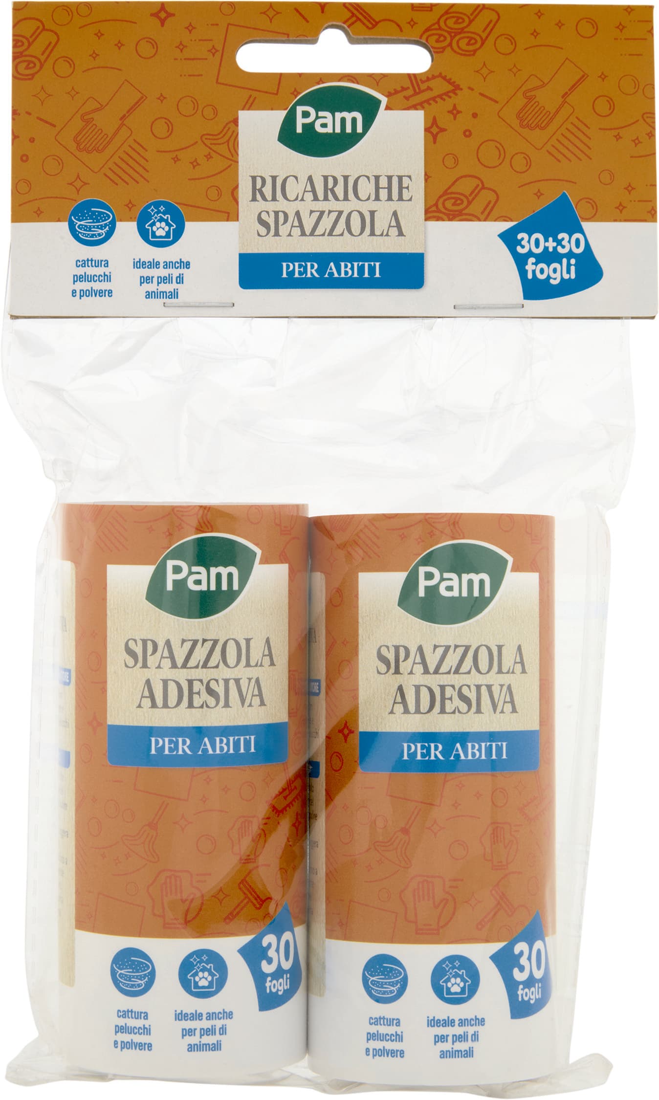PAM Ricarica Spazzola per Abiti 2 pz – immagine 2