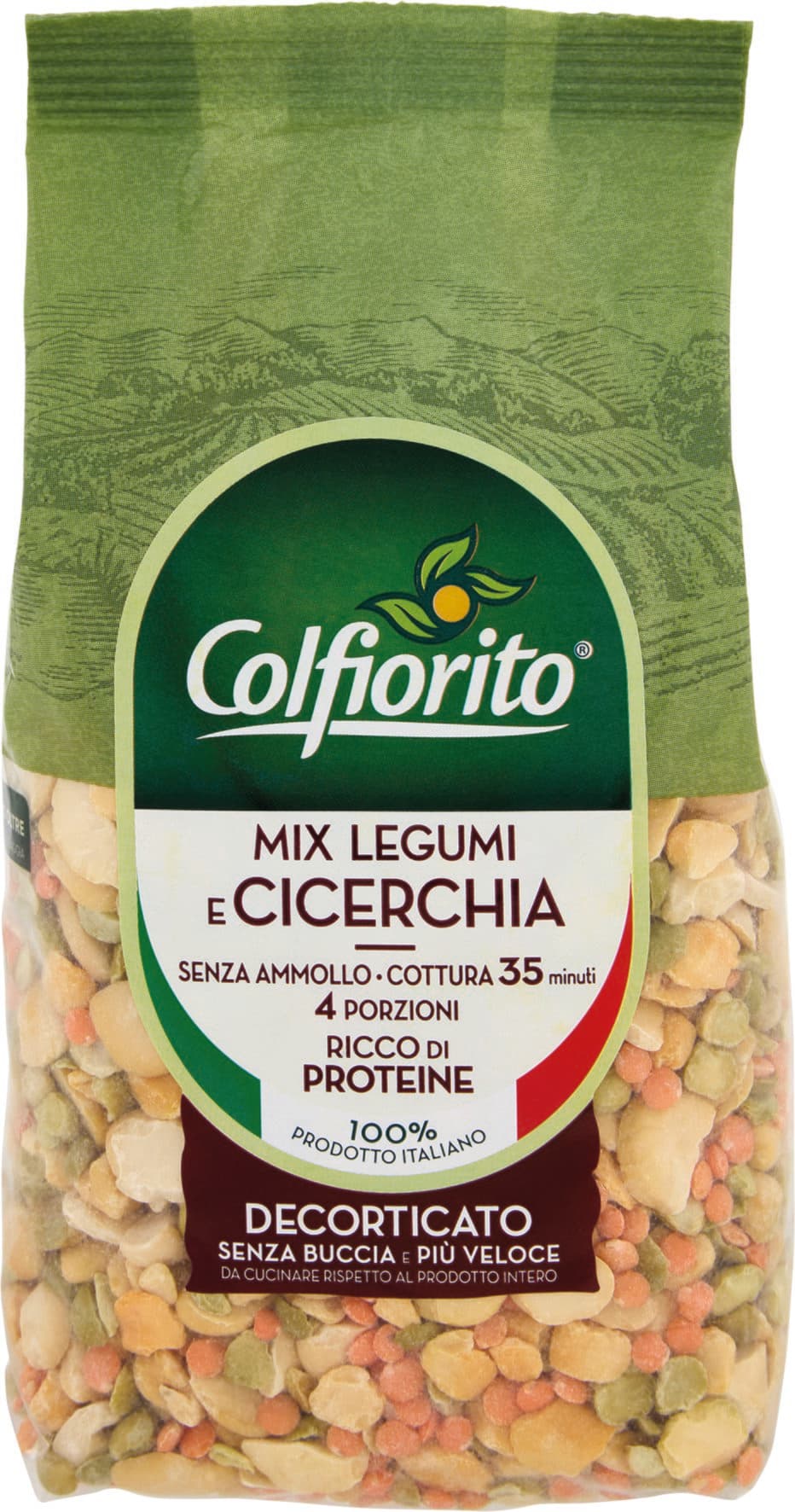 Colfiorito mix legumi e cicerchia decorticato 350 g – immagine 2