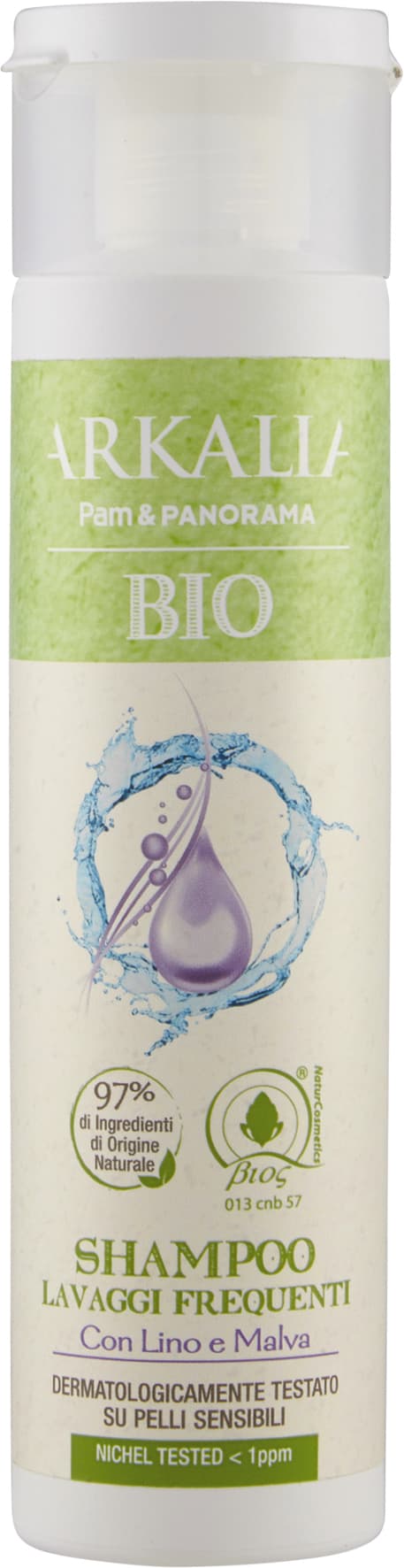 ARKALIA BIO Shampoo Lavaggi Frequenti con Lino e Malva 250 ml – immagine 2