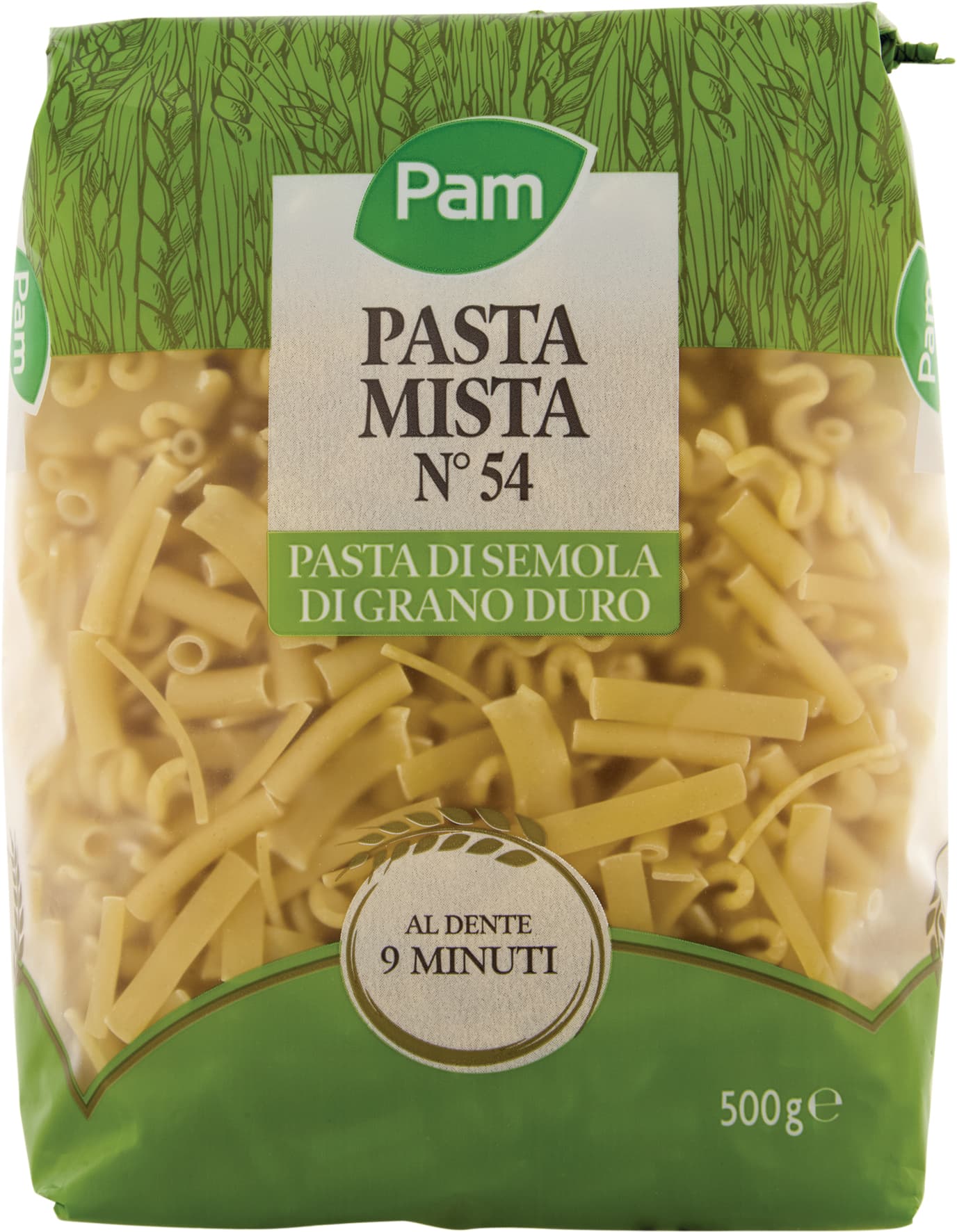 PAM Pasta Mista N° 54 Pasta di Semola di Grano Duro 500 g – immagine 2