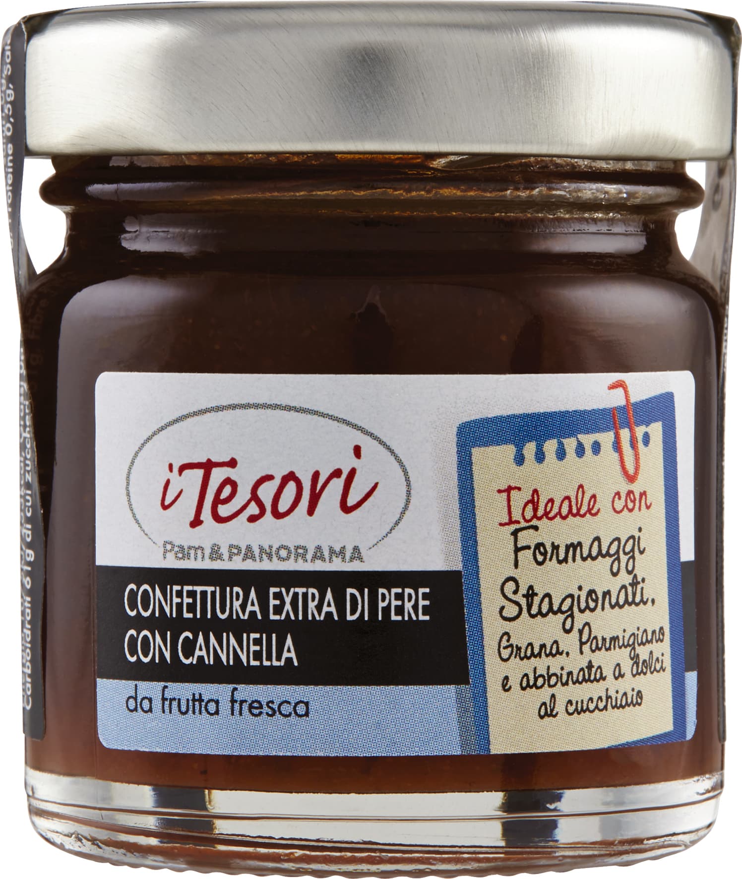 I TESORI Confettura Extra di Pere con Cannella 42 g – immagine 2