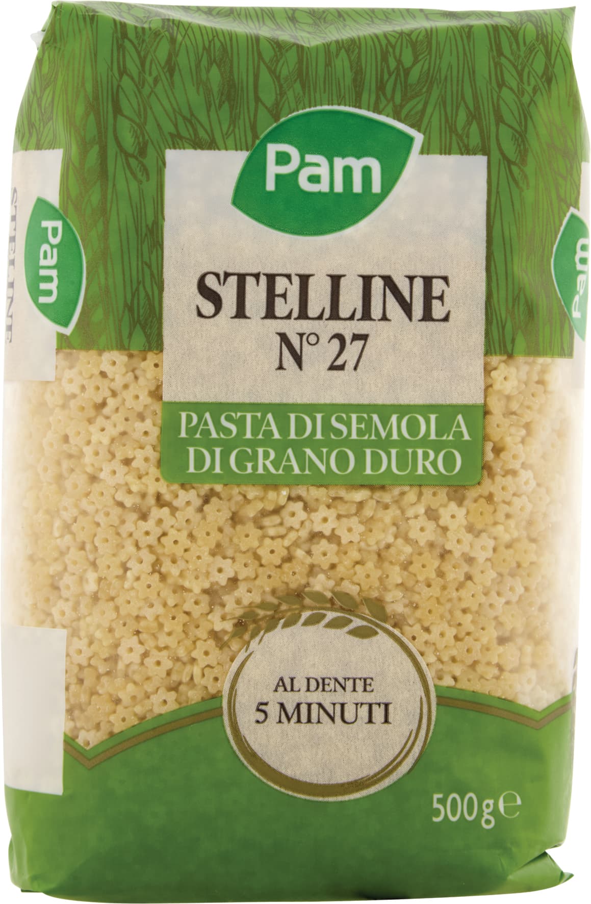 PAM Stelline N° 27 Pasta di Semola di Grano Duro 500 g – immagine 2