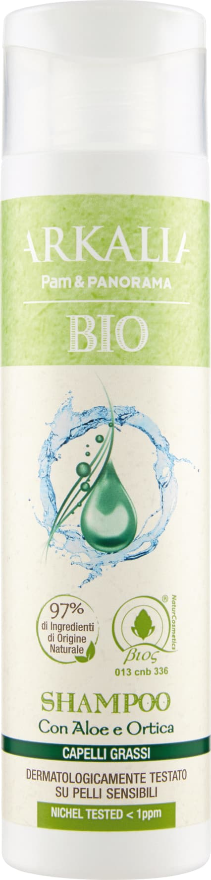 ARKALIA BIO Shampoo con Aloe e Ortica Capelli Grassi 250 ml – immagine 2