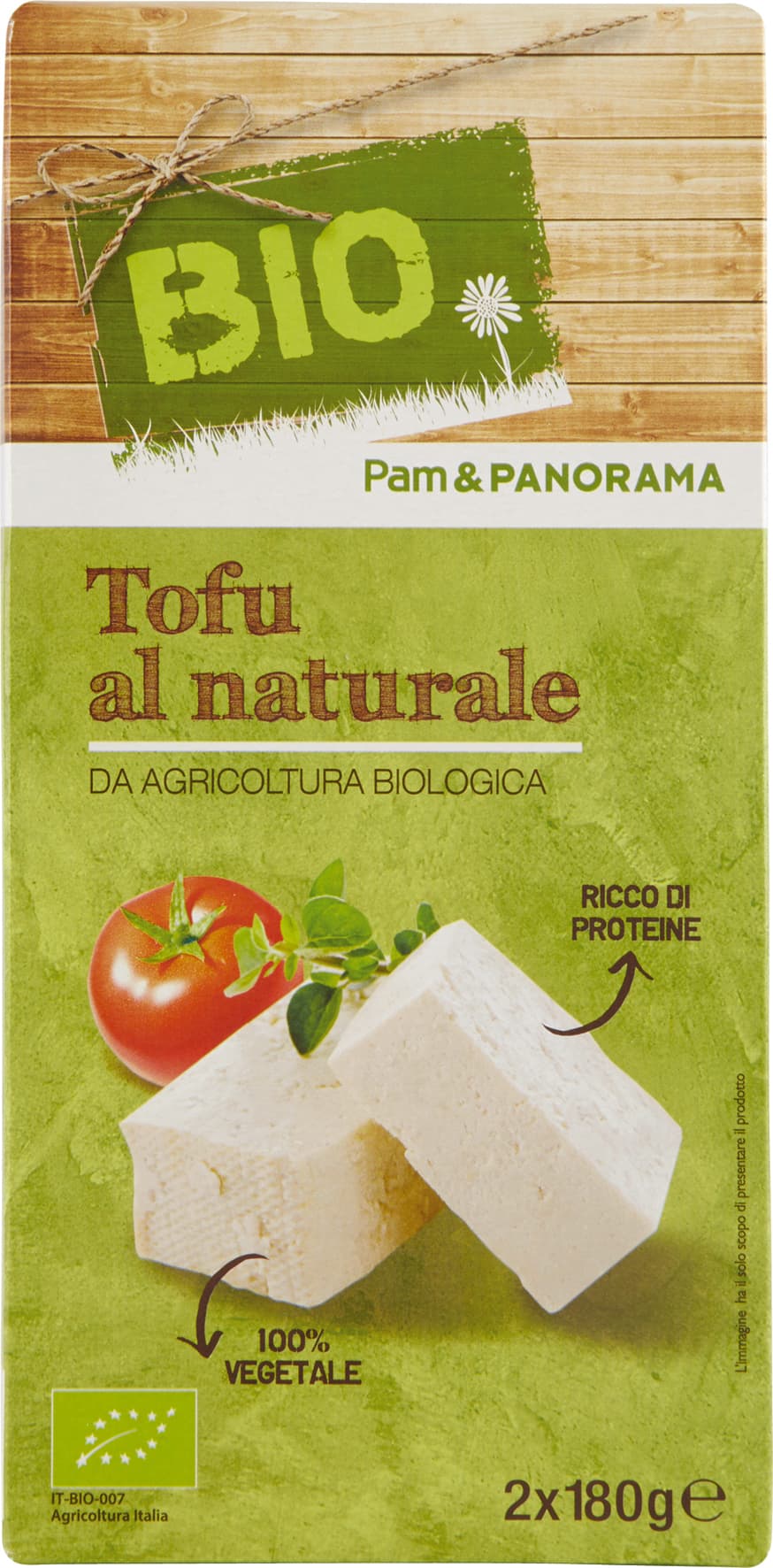 BIO Tofu al naturale 360g (180g x 2) – immagine 2
