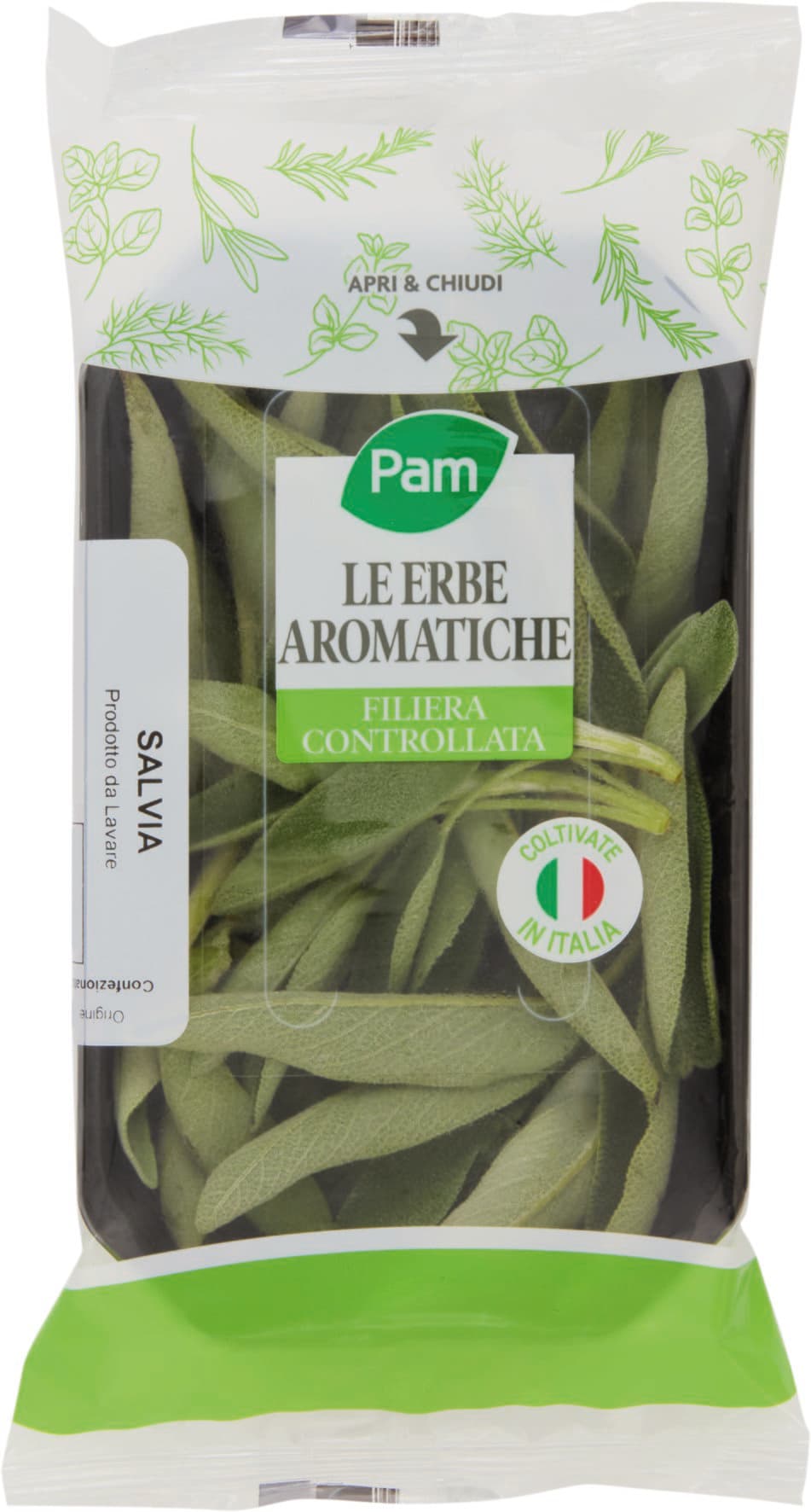 PAM le Erbe Aromatiche Salvia 30 g – immagine 2