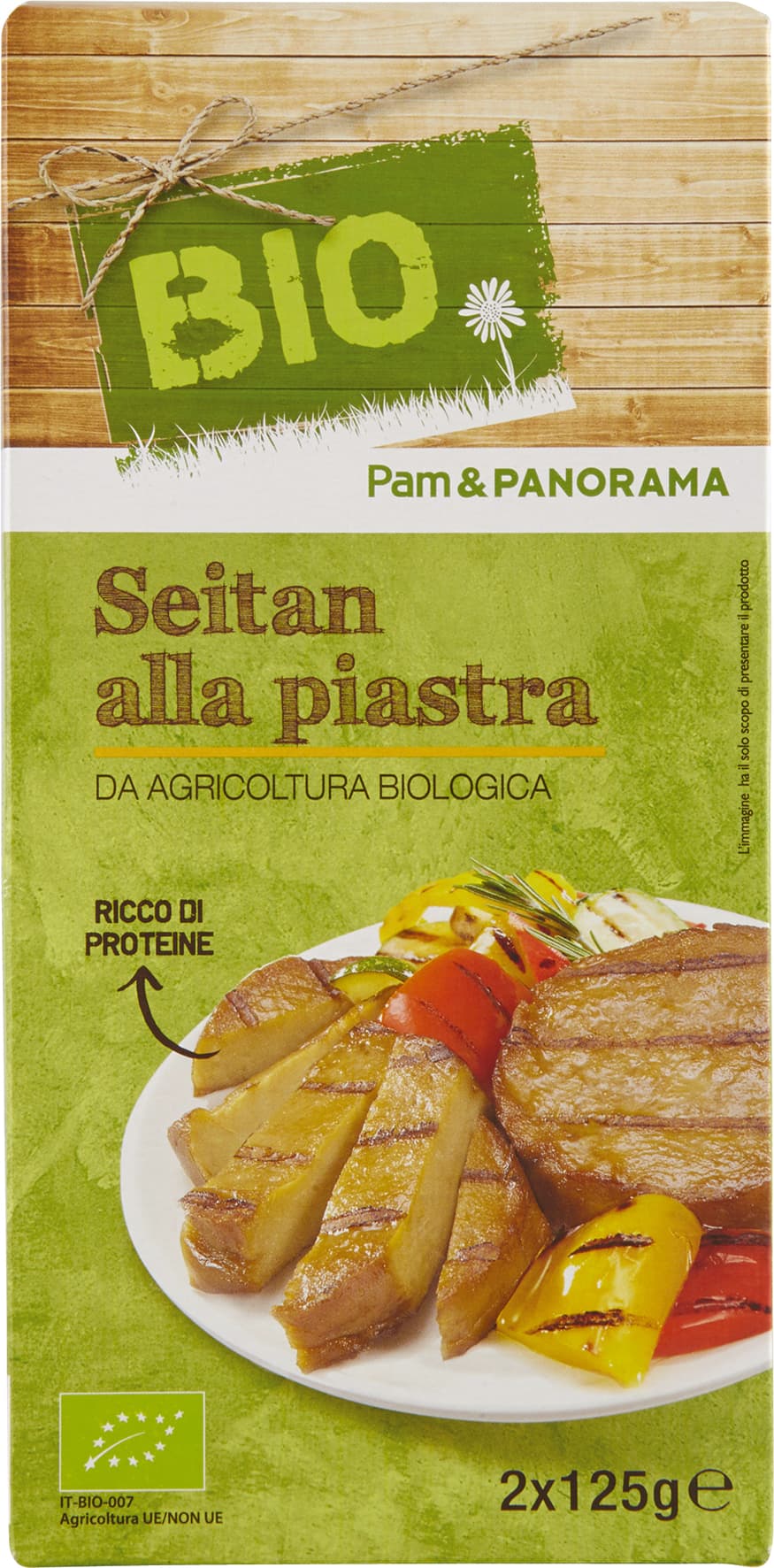 BIO Seitan alla piastra 250g (125g x 2) – immagine 2