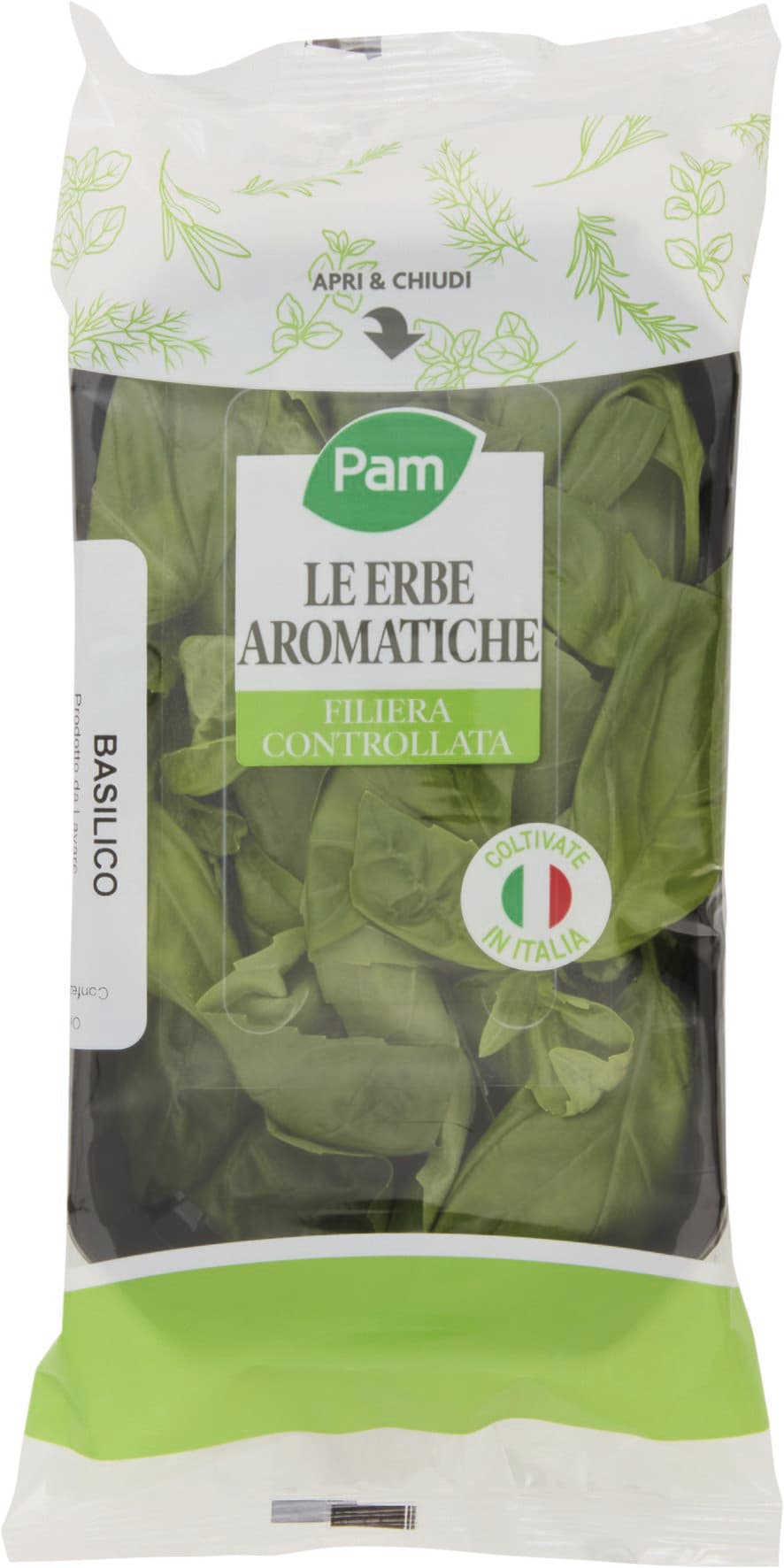 PAM le Erbe Aromatiche Basilico 30 g – immagine 2