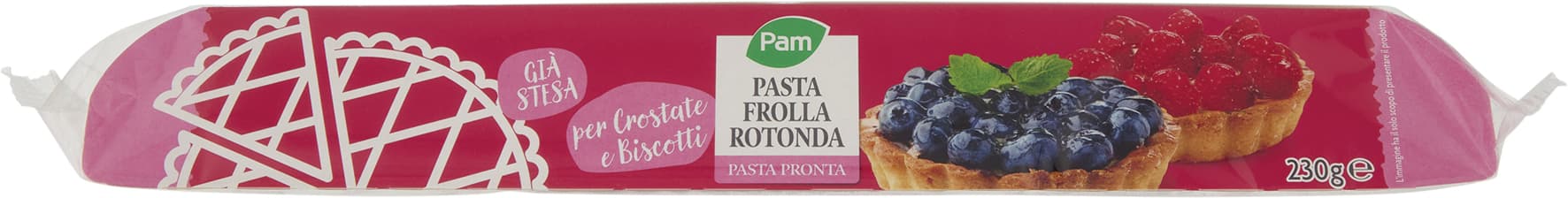 PAM Pasta Frolla Rotonda 230 g – immagine 2