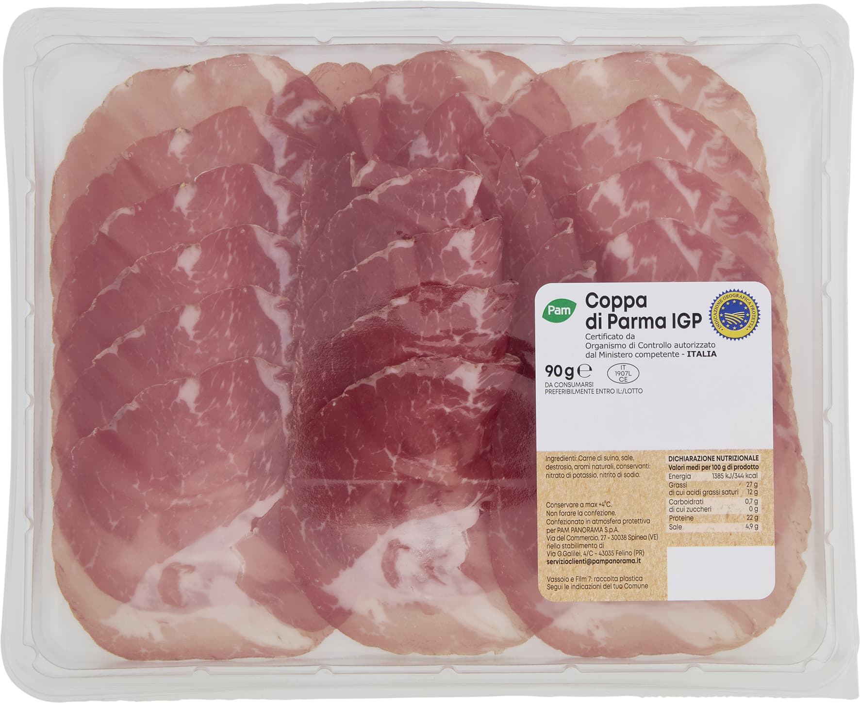 PAM Coppa di Parma IGP 90 g – immagine 2