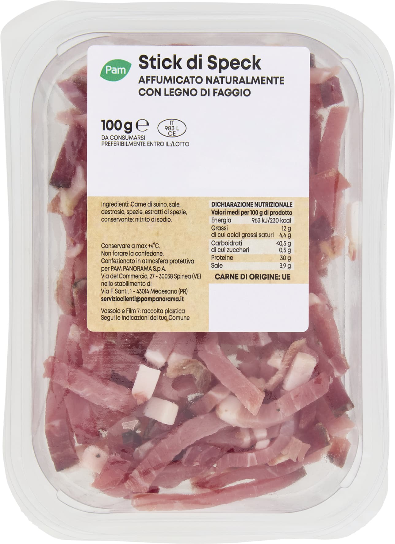 PAM Stick di Speck 100 g – immagine 2