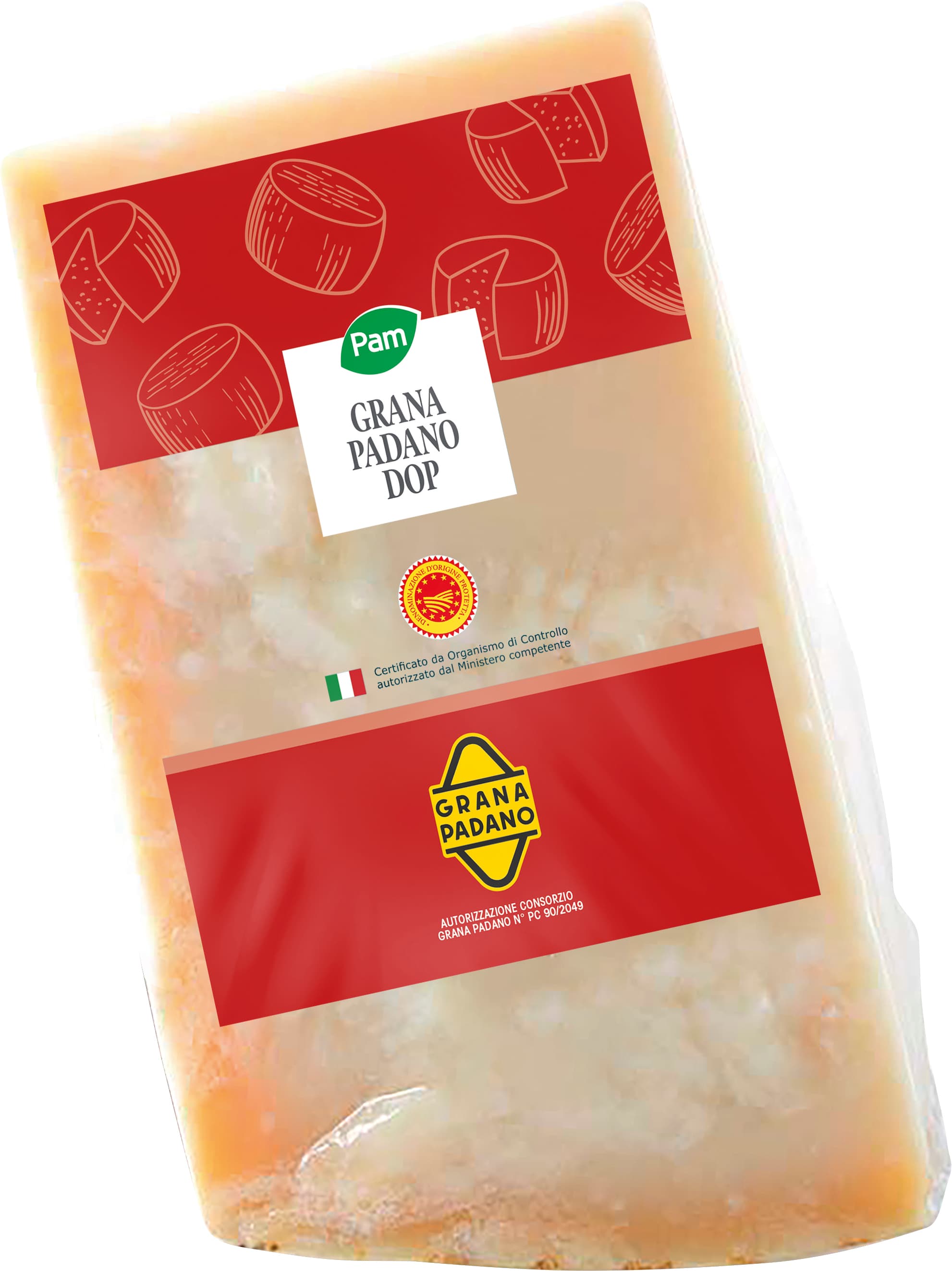 Grana Padano DOP stagionato min 10 mesi PAM 800 g – immagine 2