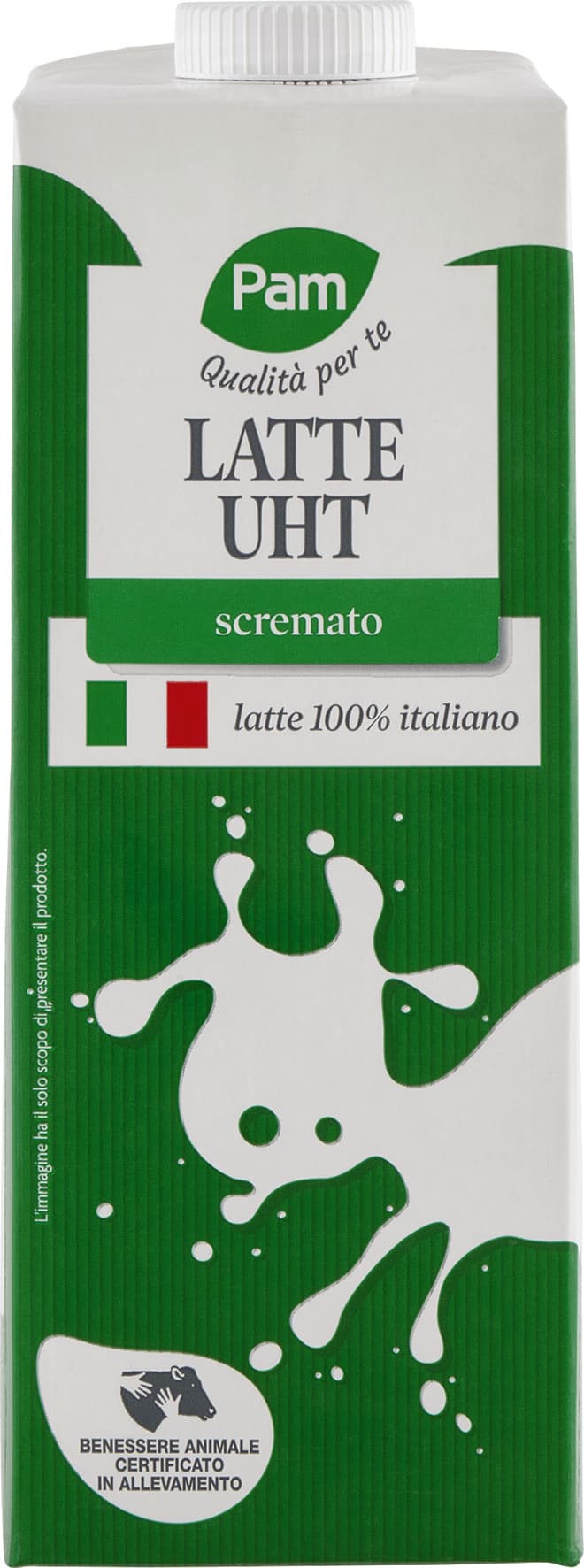 PAM Qualità per te Latte UHT scremato 1 L – immagine 2