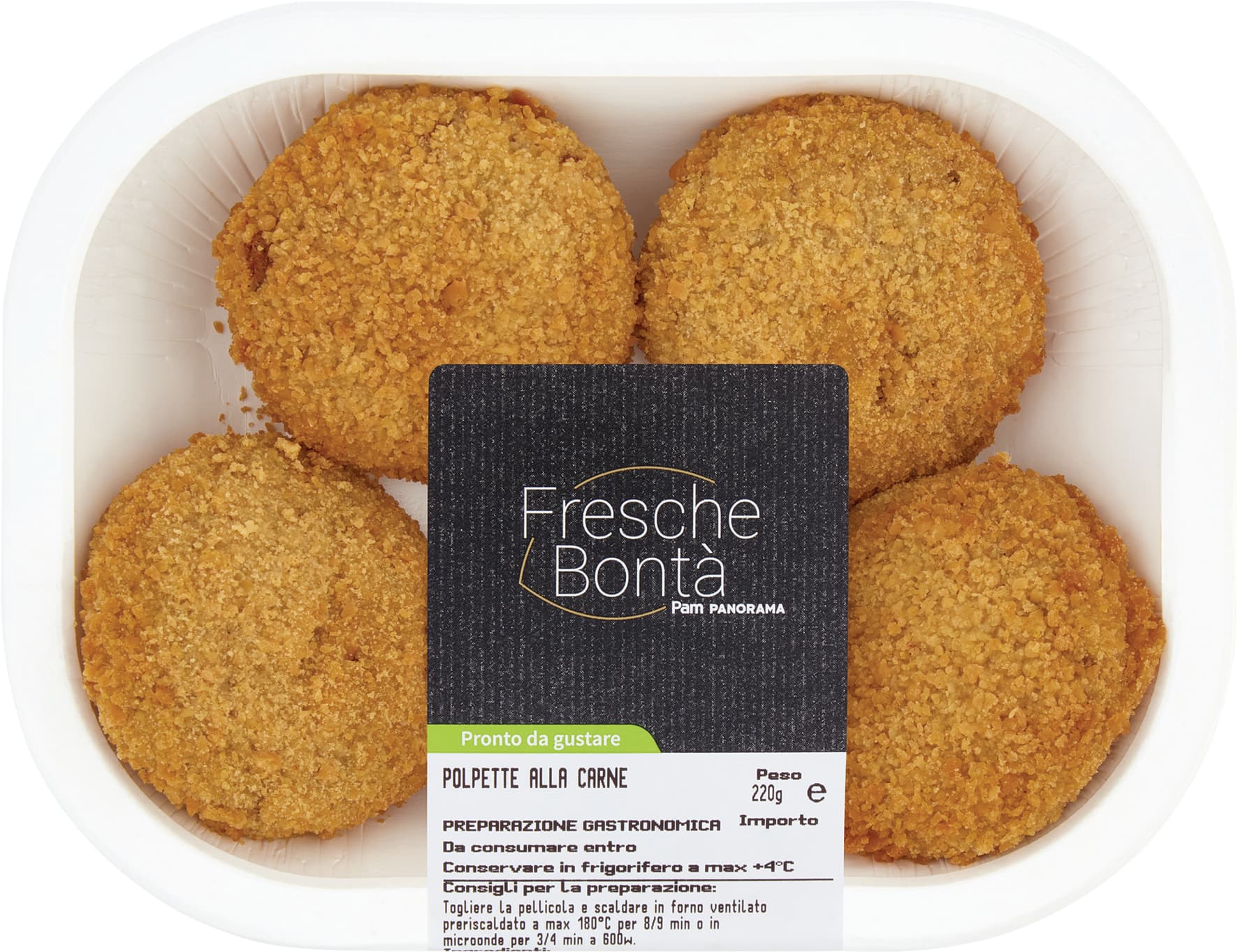 FRESCHE BONTA' Polpette alla Carne 220 g – immagine 2