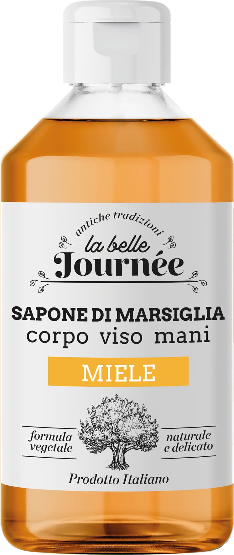Bagnjoschiuma marsilgia & miele 500ml – immagine 2