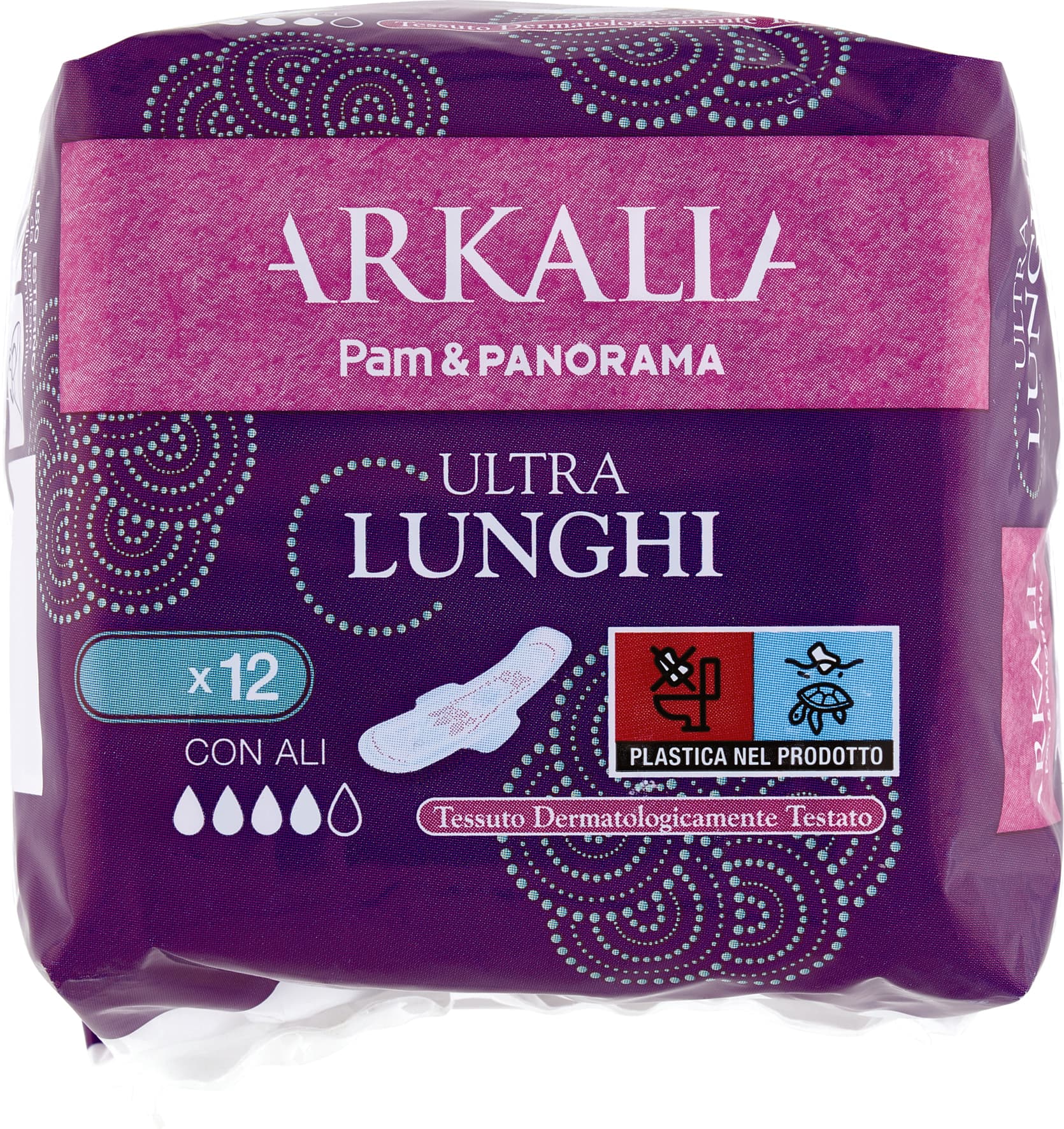 ARKALIA Assorbenti Ultra Lunghi con Ali 12 pz – immagine 2