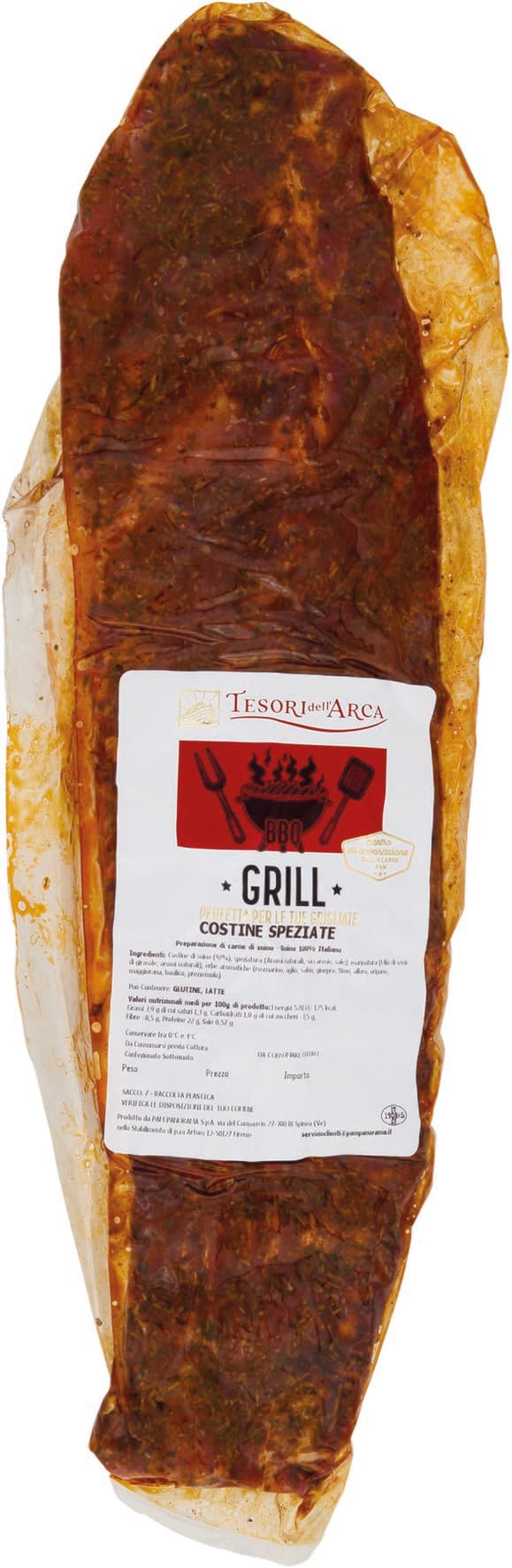 TESORI DELL'ARCA Grill Costine Speziate – immagine 2