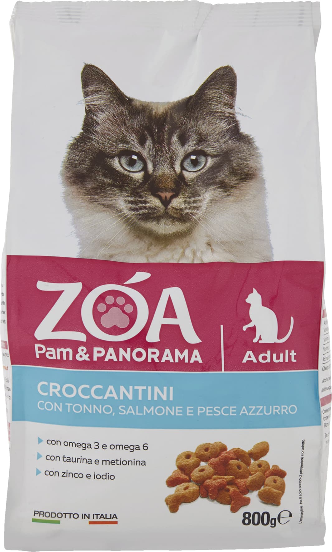 ZOA Adult Croccantini con Tonno, Salmone e Pesce Azzurro 800 g – immagine 2