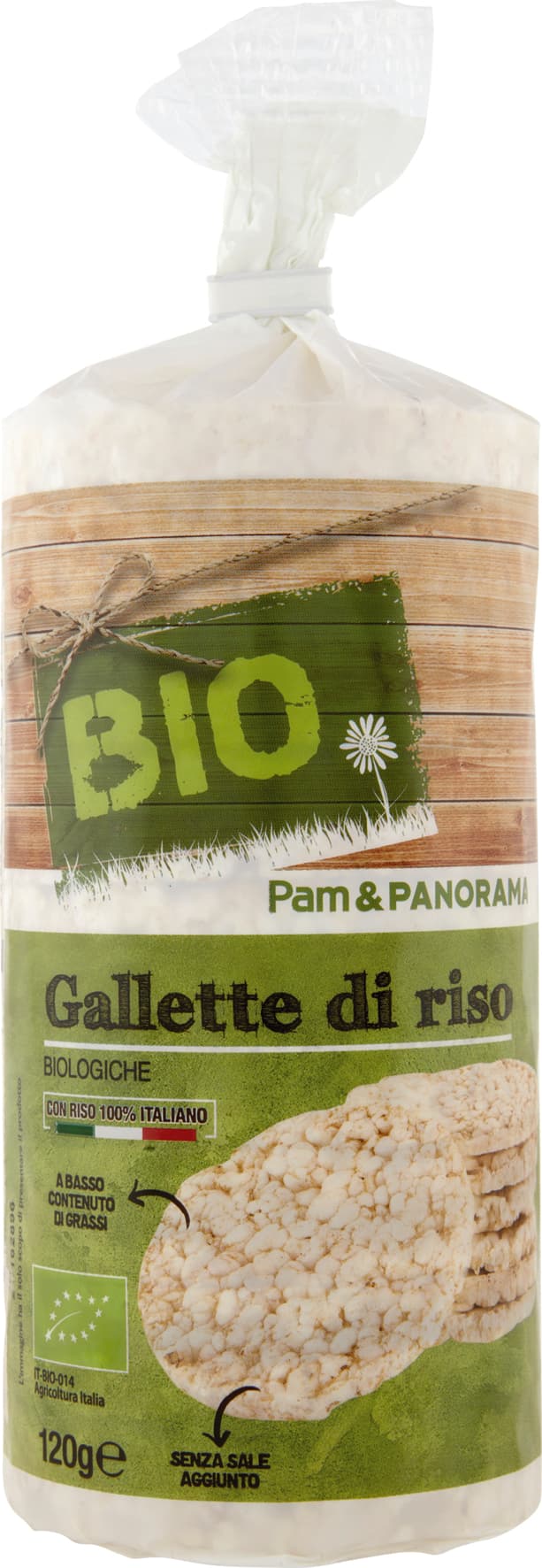 BIO Gallette di riso 120 g – immagine 2