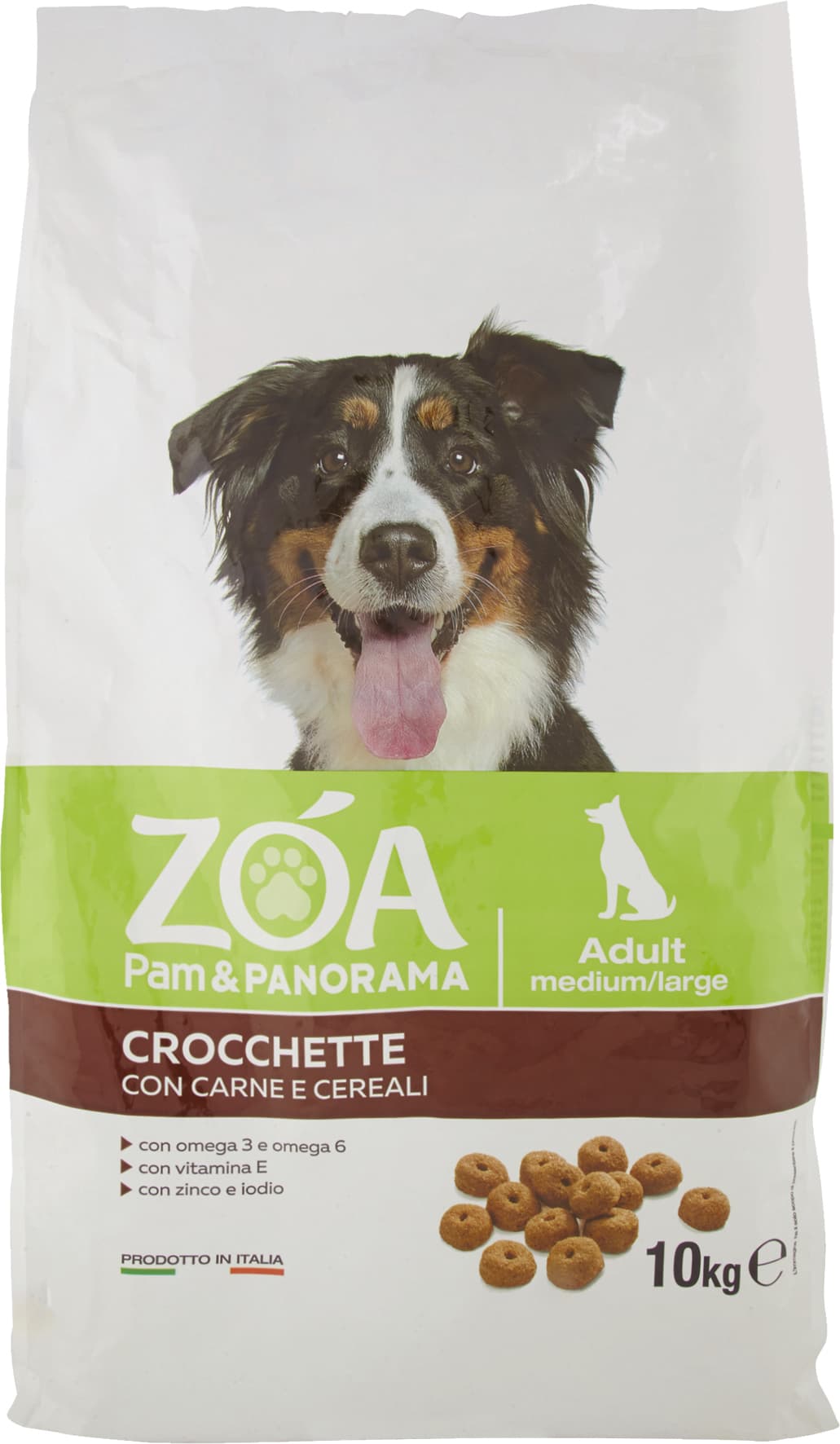 ZOA Adult medium/large Crocchette con Carne e Cereali 10 kg – immagine 2