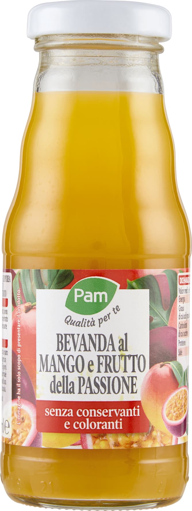 PAM Qualità per te Bevanda al Mango e Frutto della Passione 200 ml – immagine 2