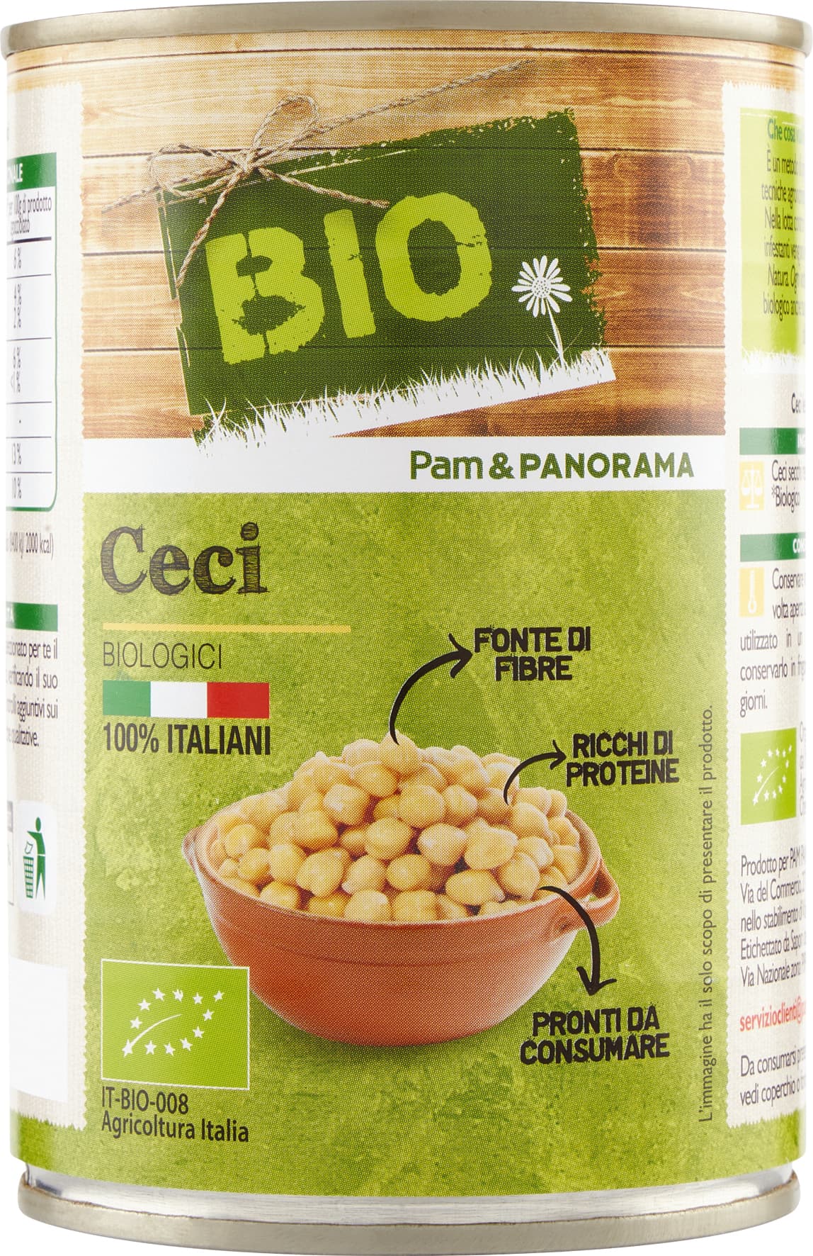 BIO Ceci Biologici 400 g – immagine 2