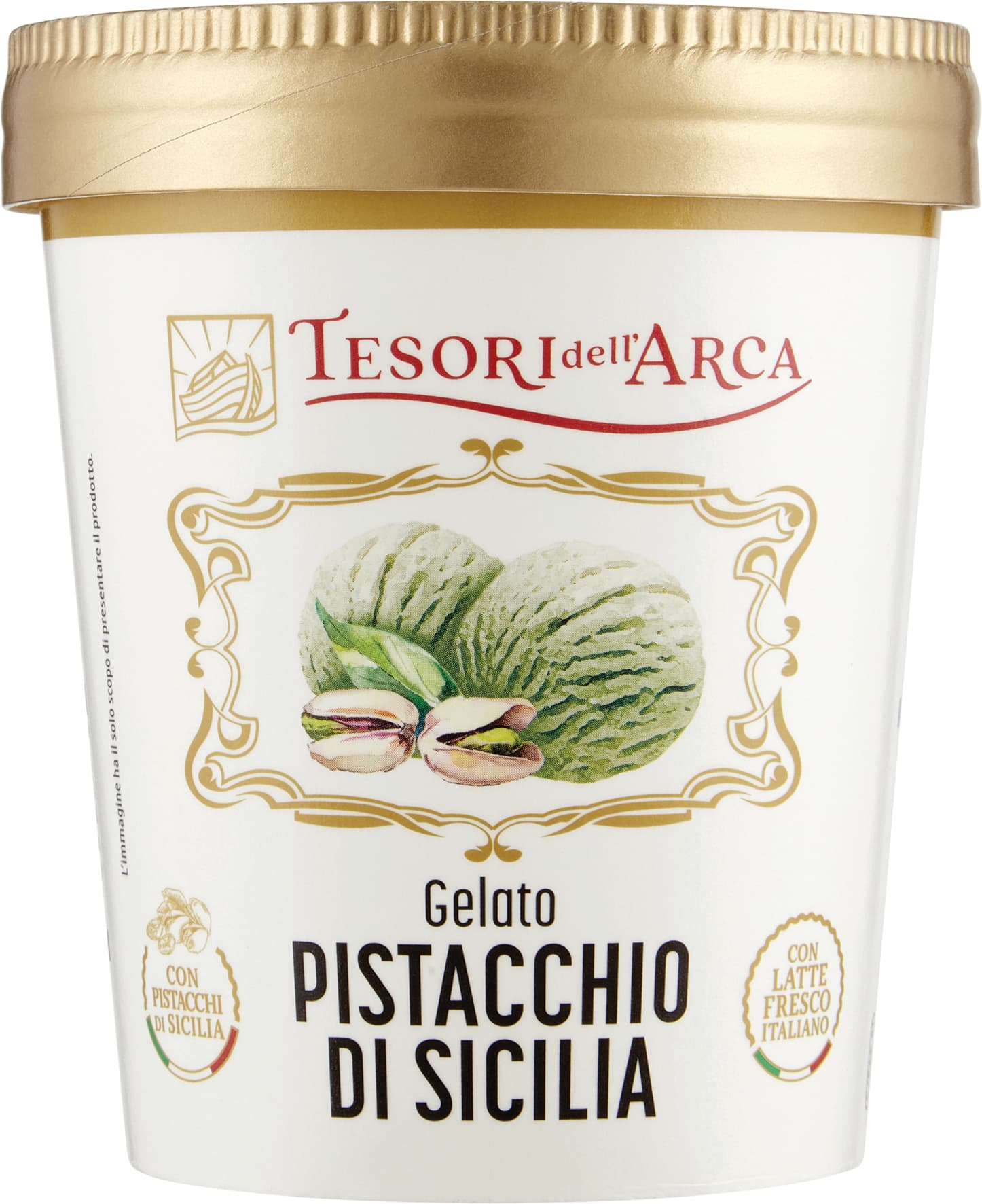 TESORI DELL'ARCA Gelato Pistacchio di Sicilia 300 g – immagine 2