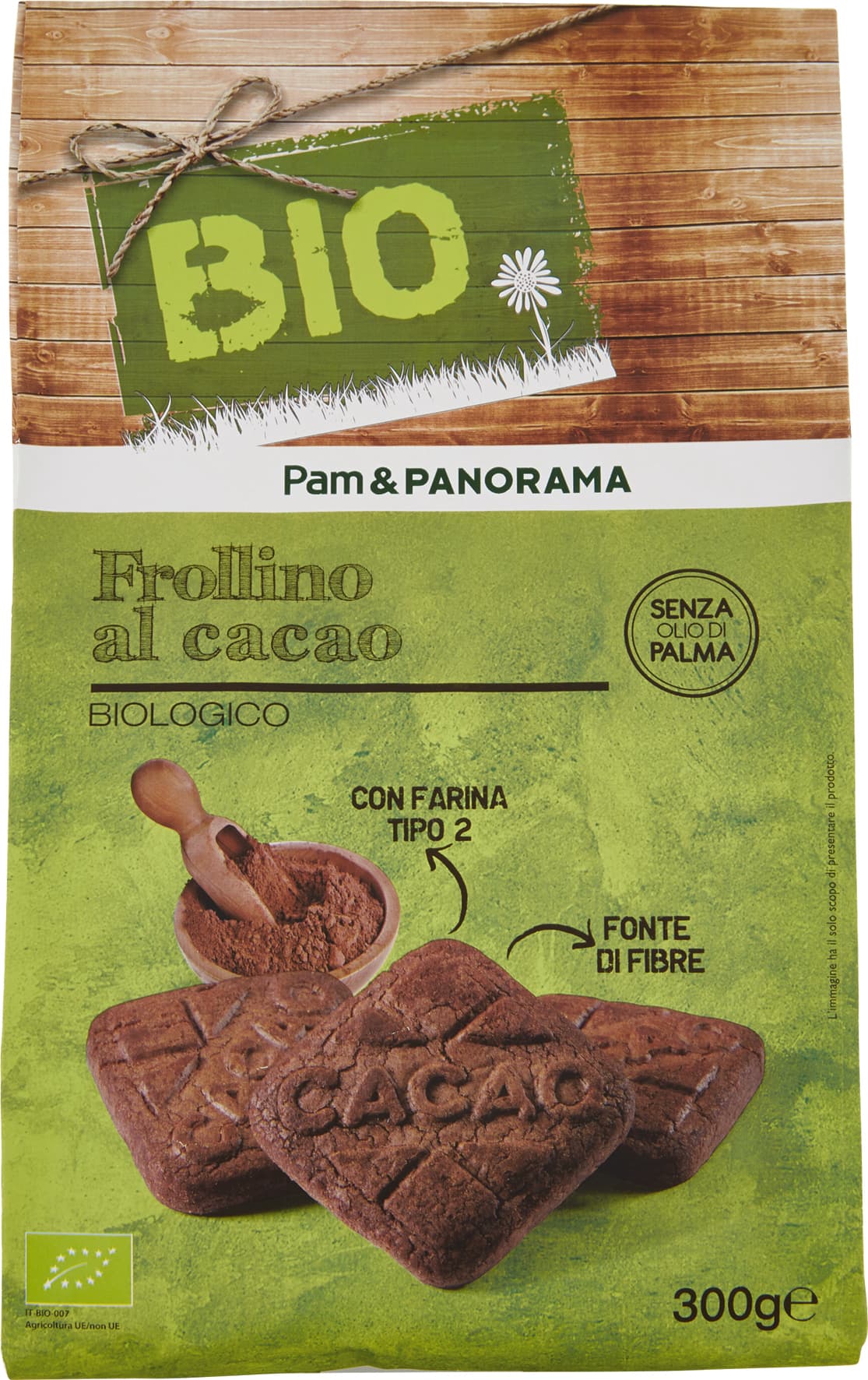 BIO Frollino al cacao Biologico 300 g – immagine 2