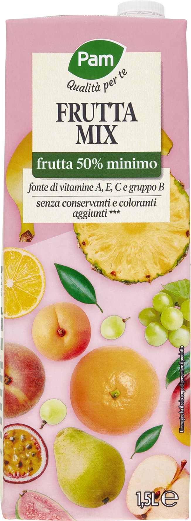 PAM Qualità per te Frutta Mix 1.5 L – immagine 2